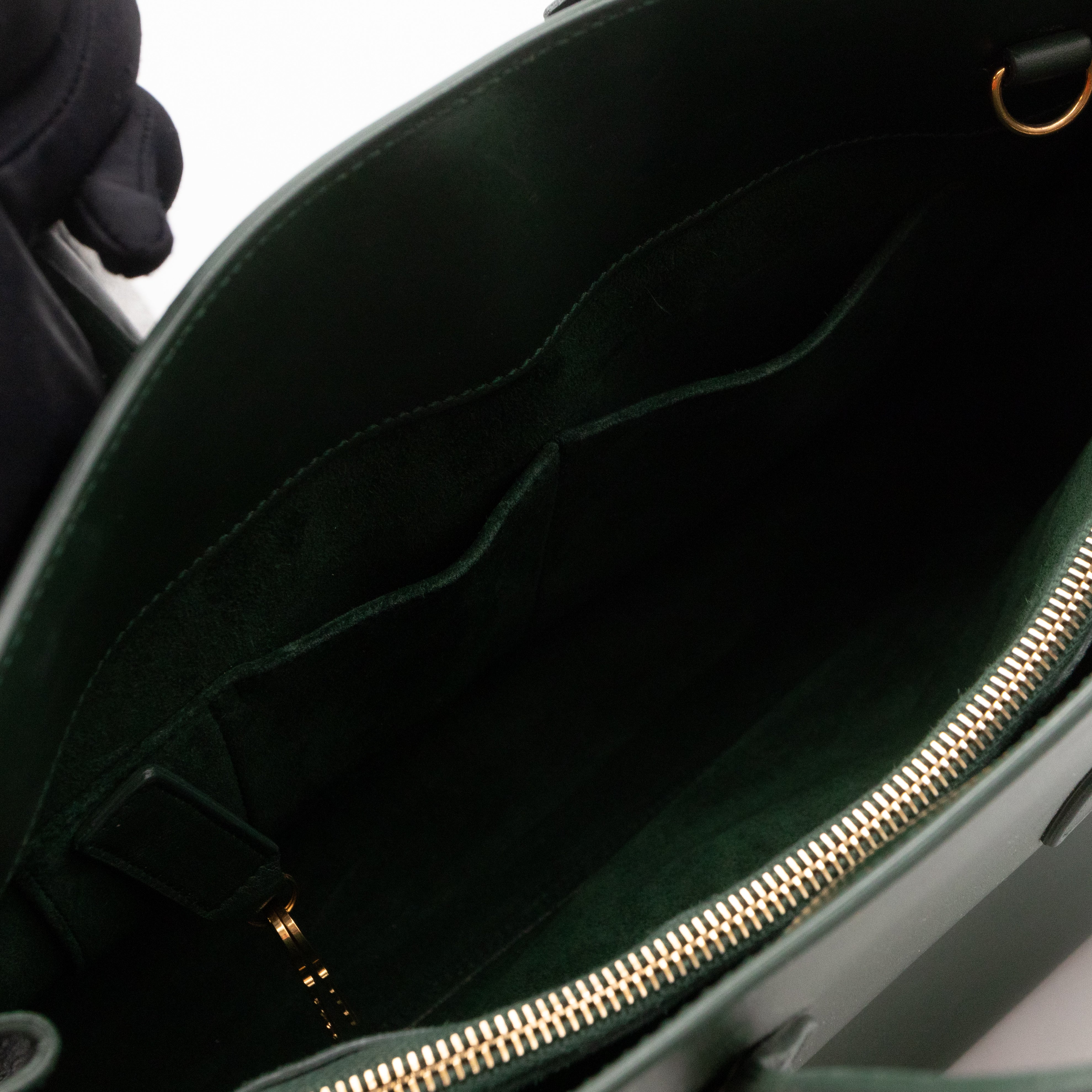 Sac de Jour Small Emerald Green Leather