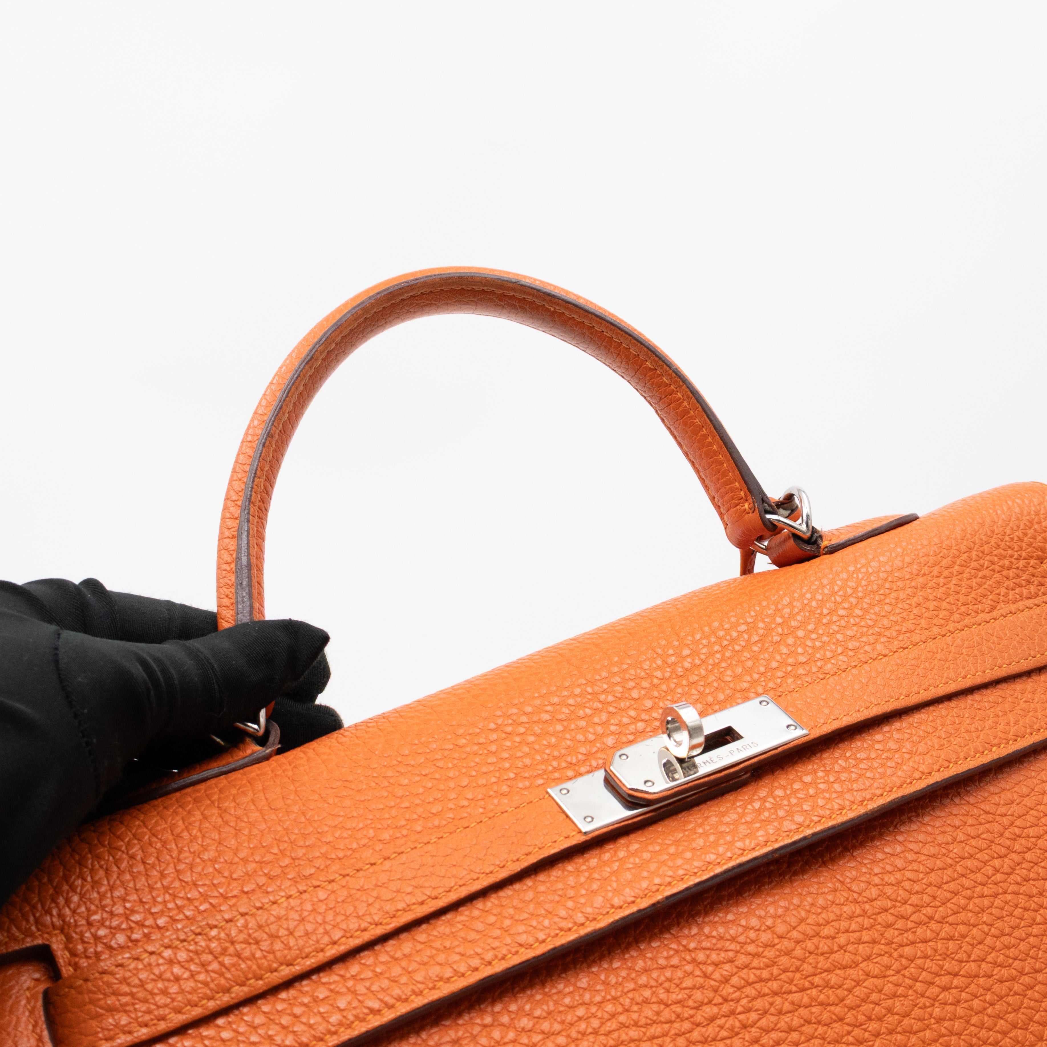 Kelly 35 Togo Leather Orange