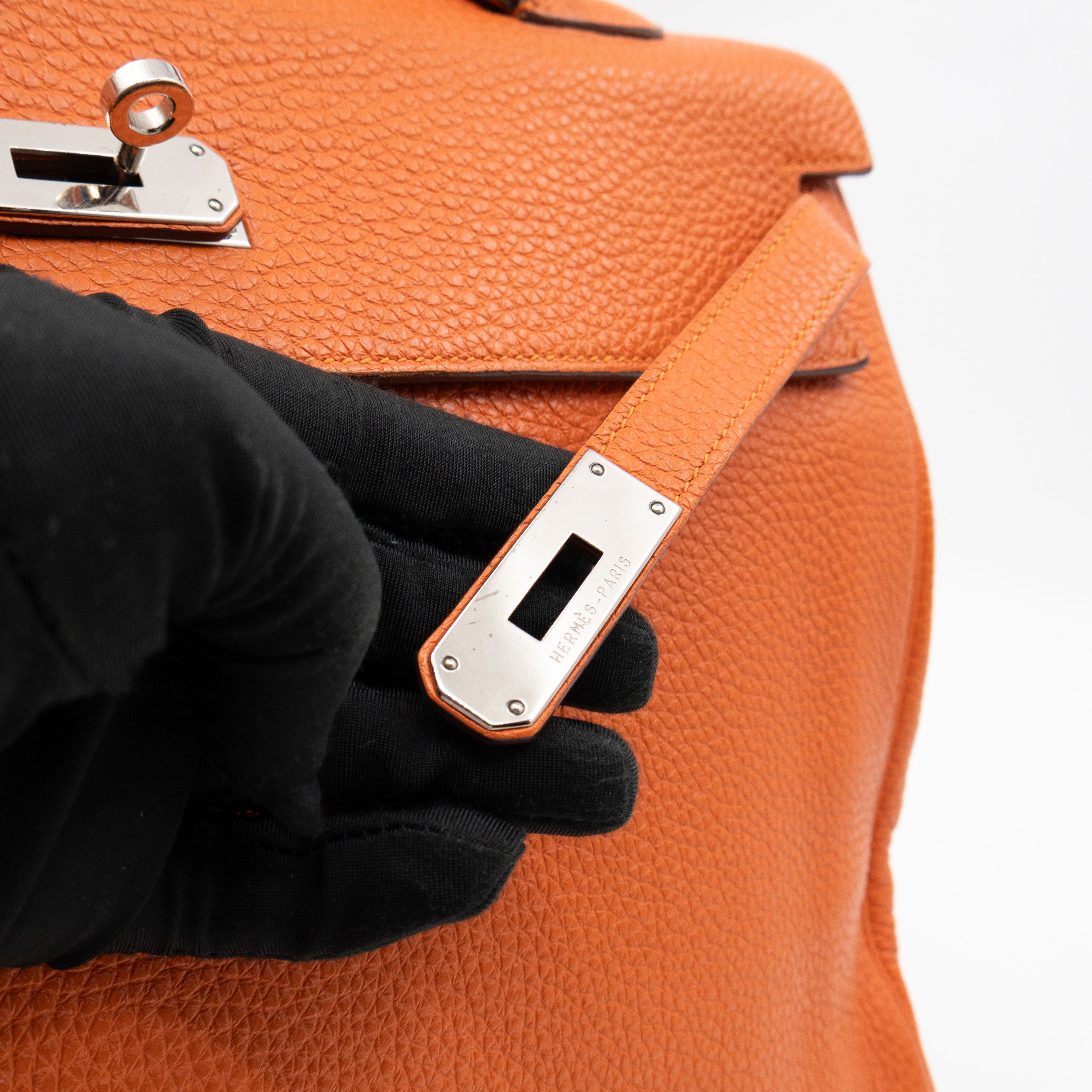 Kelly 35 Togo Leather Orange