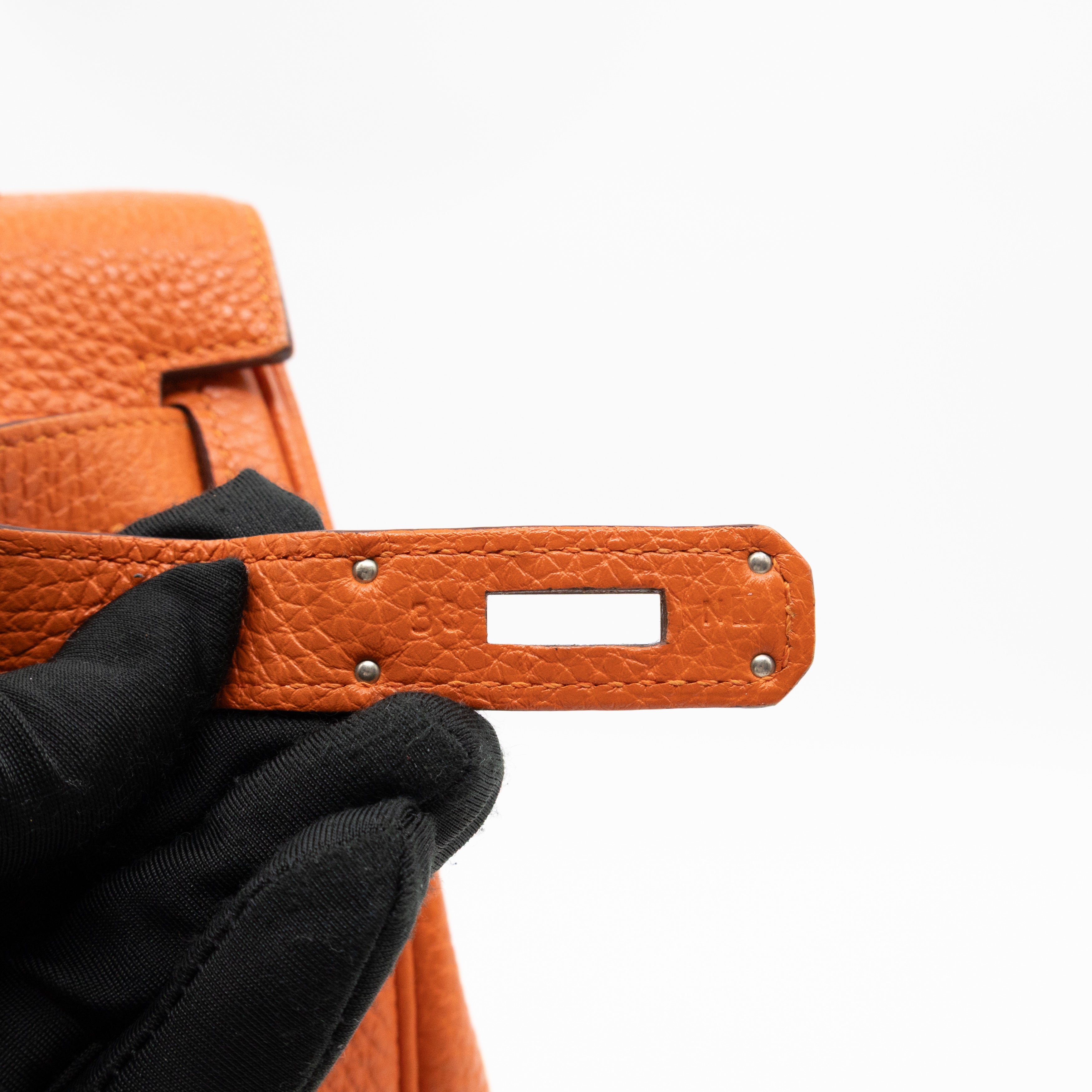 Kelly 35 Togo Leather Orange