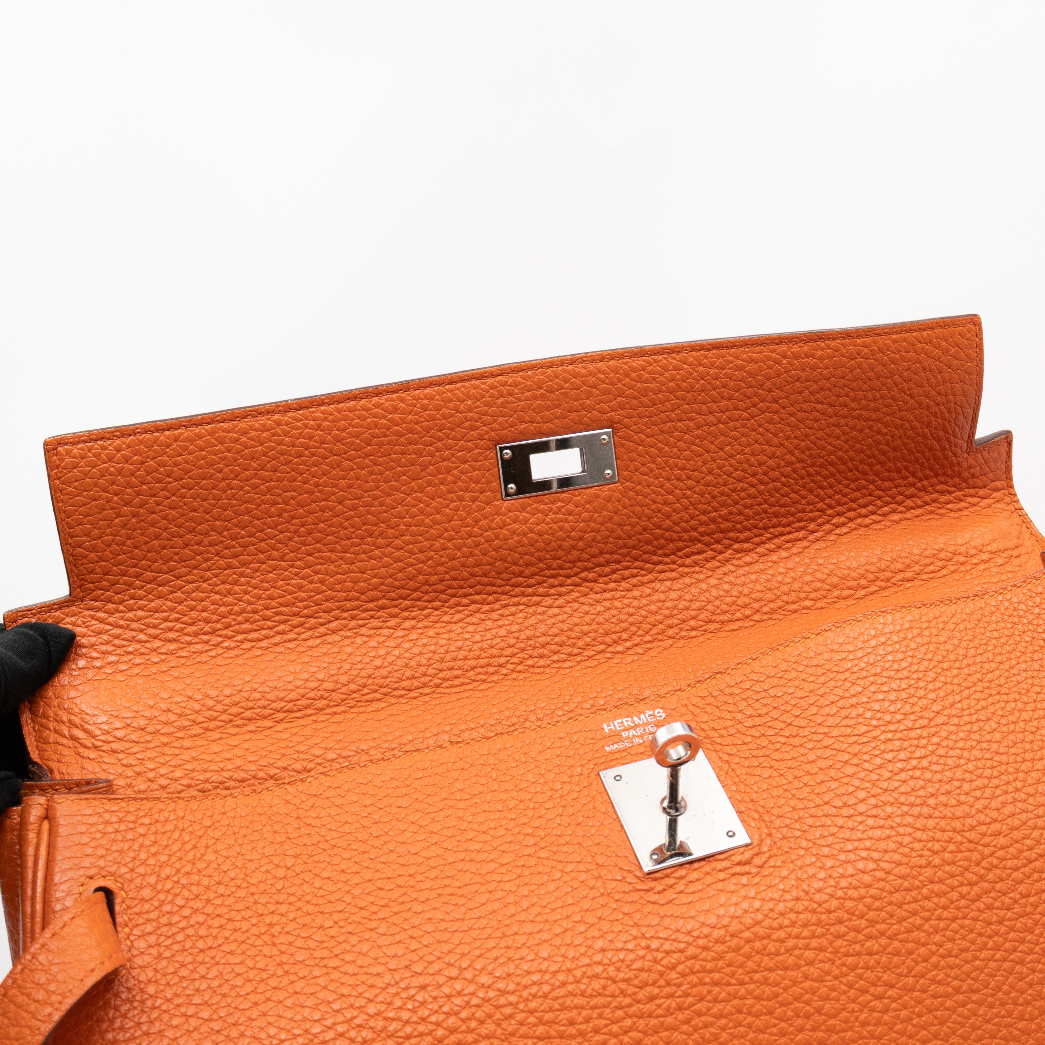Kelly 35 Togo Leather Orange