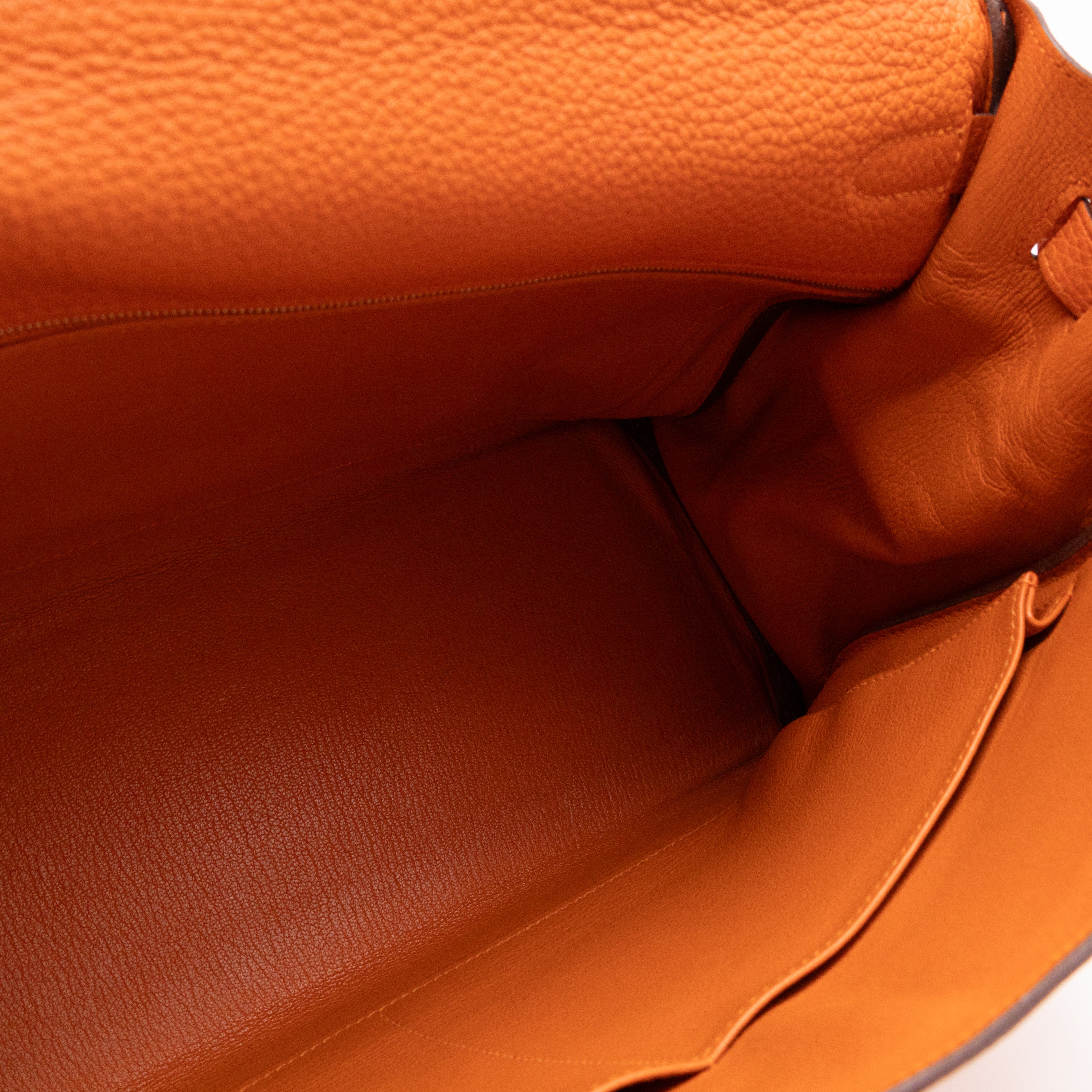 Kelly 35 Togo Leather Orange
