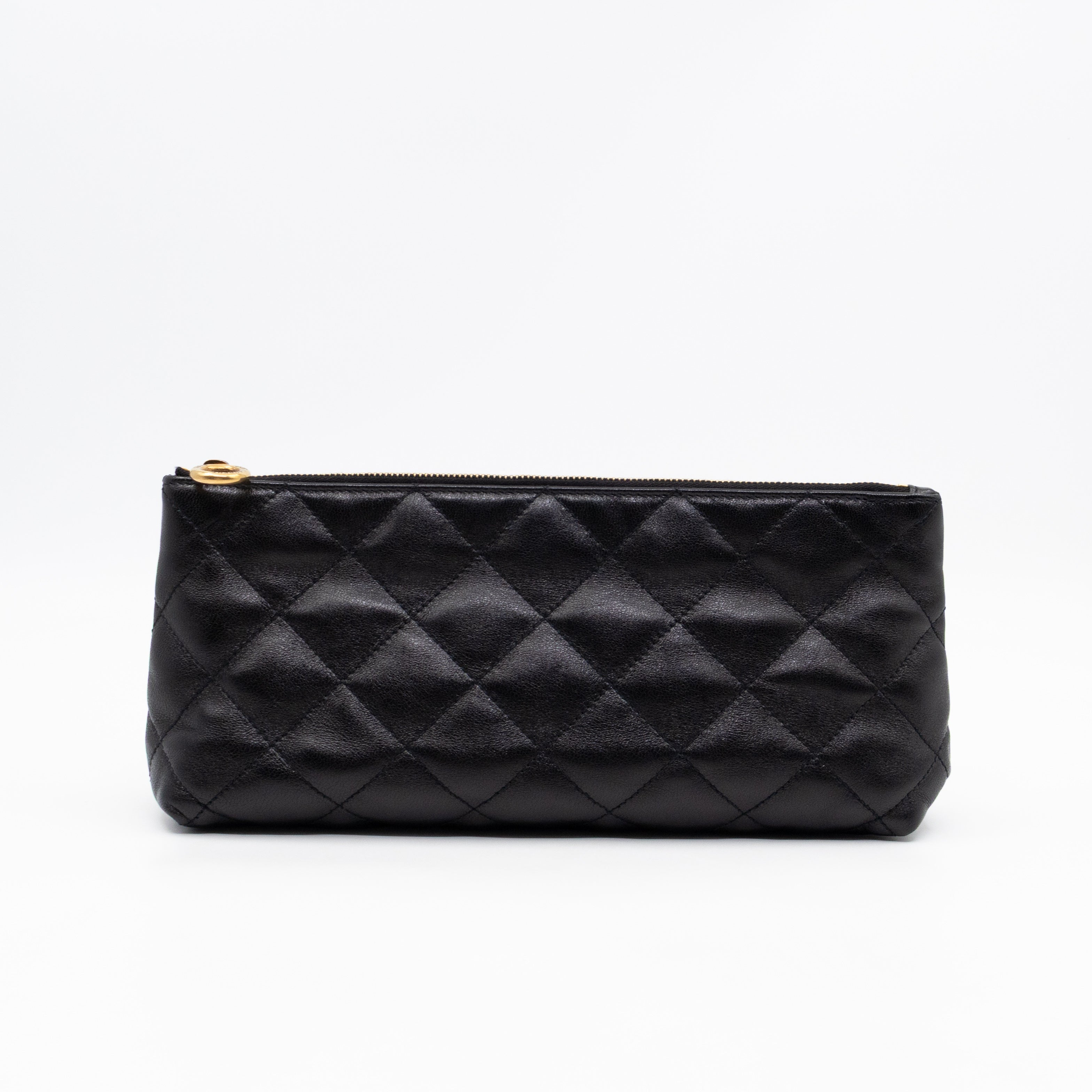 Icare Maxi Shopping Tote Black Leather