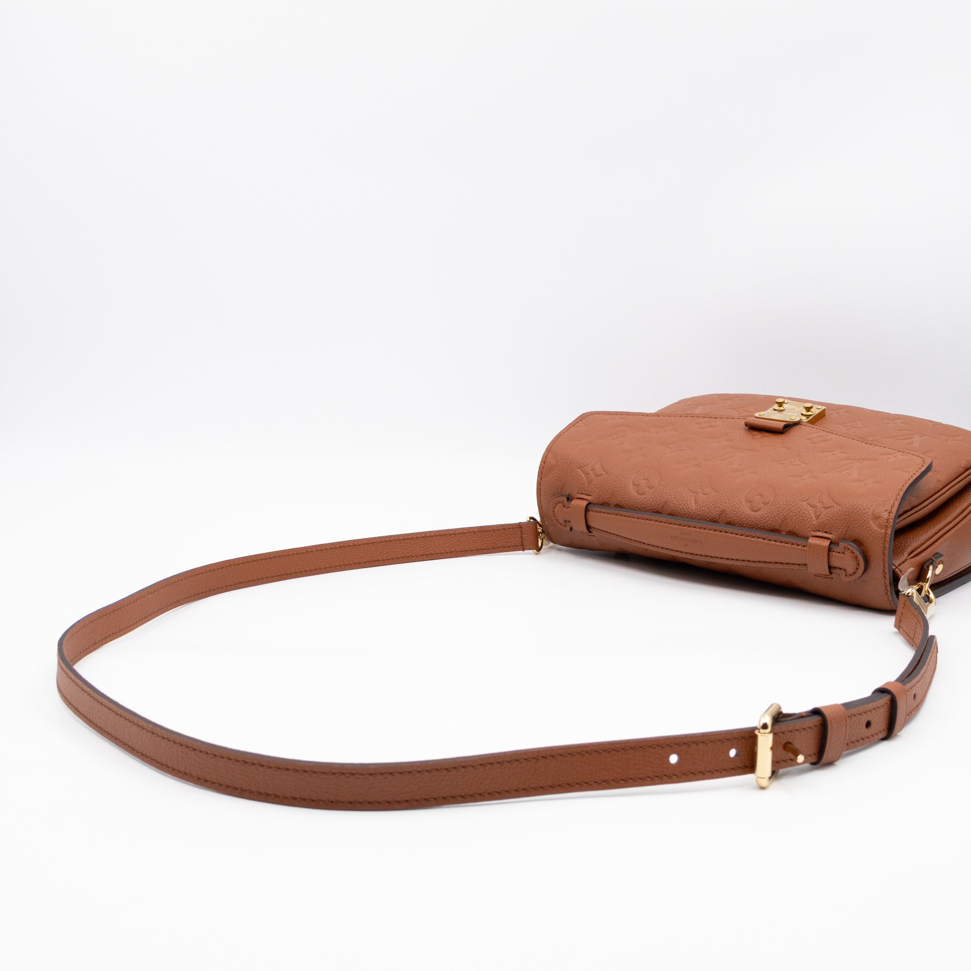 Pochette Metis Cognac Monogram Empreinte Leather