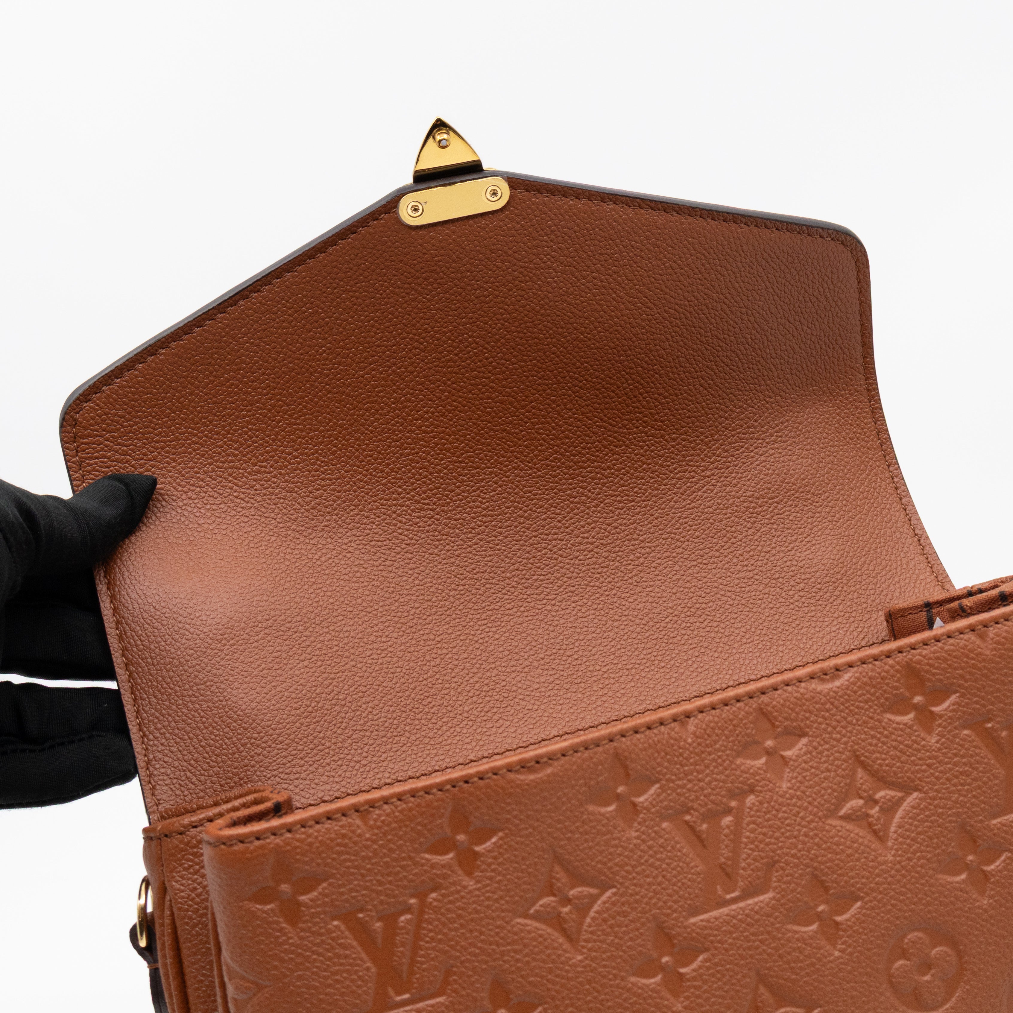 Pochette Metis Cognac Monogram Empreinte Leather