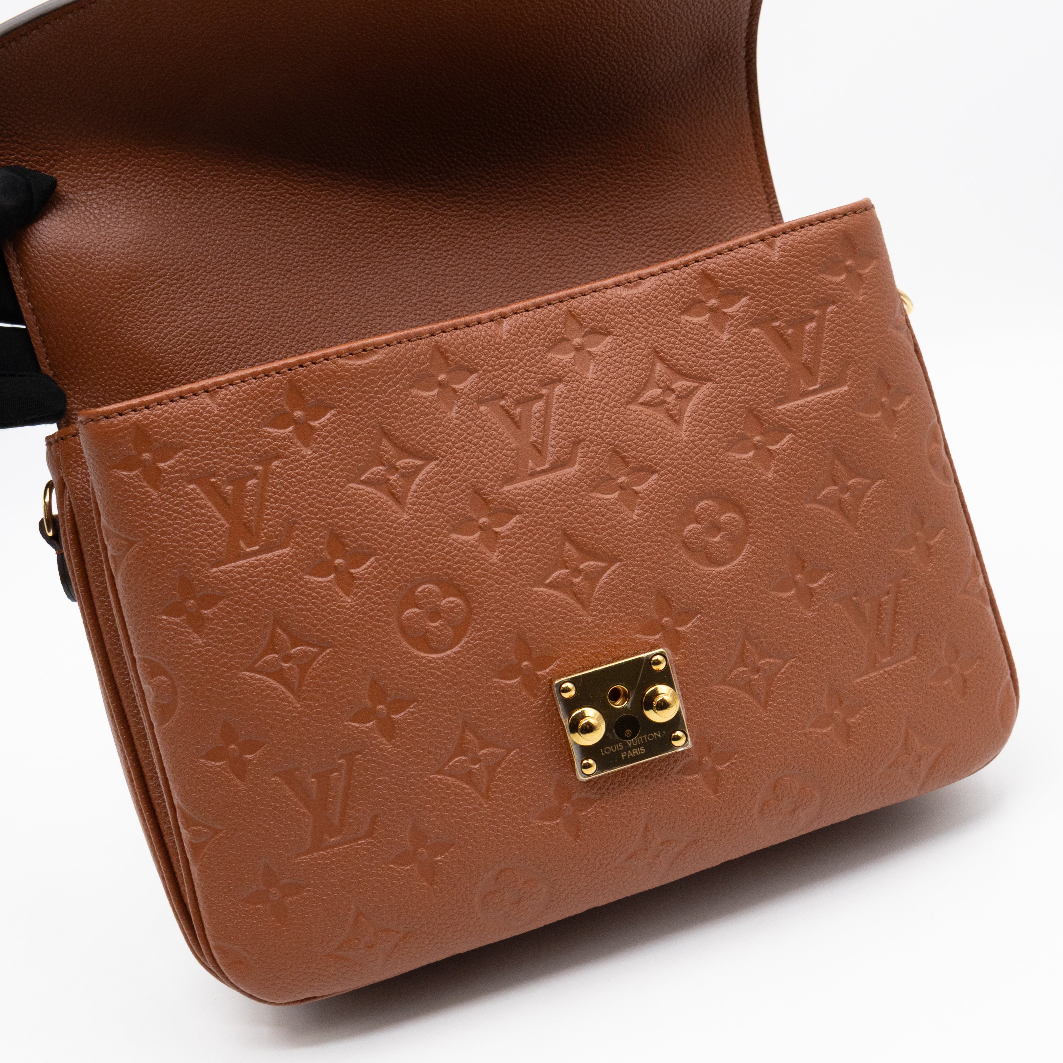 Pochette Metis Cognac Monogram Empreinte Leather