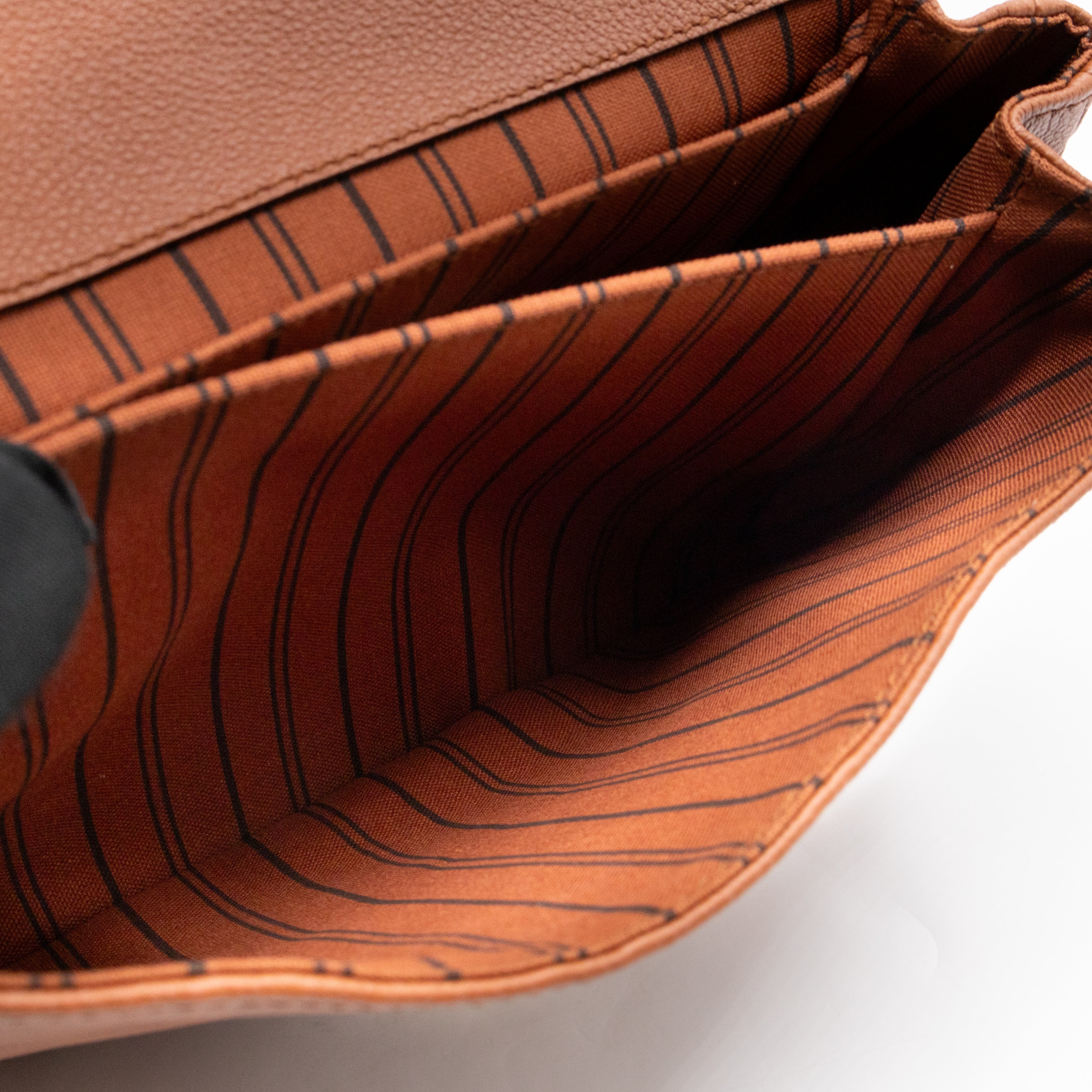 Pochette Metis Cognac Monogram Empreinte Leather
