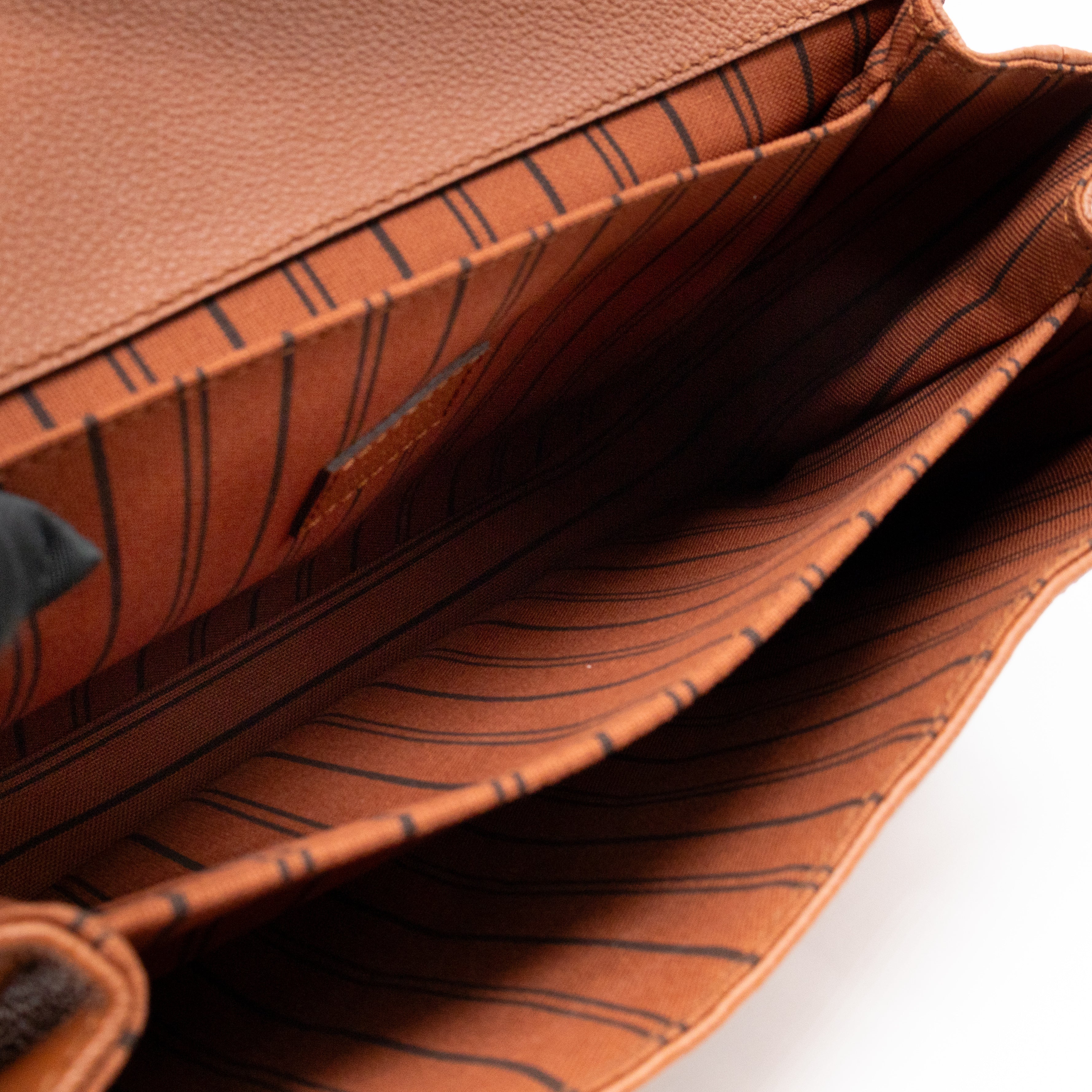 Pochette Metis Cognac Monogram Empreinte Leather