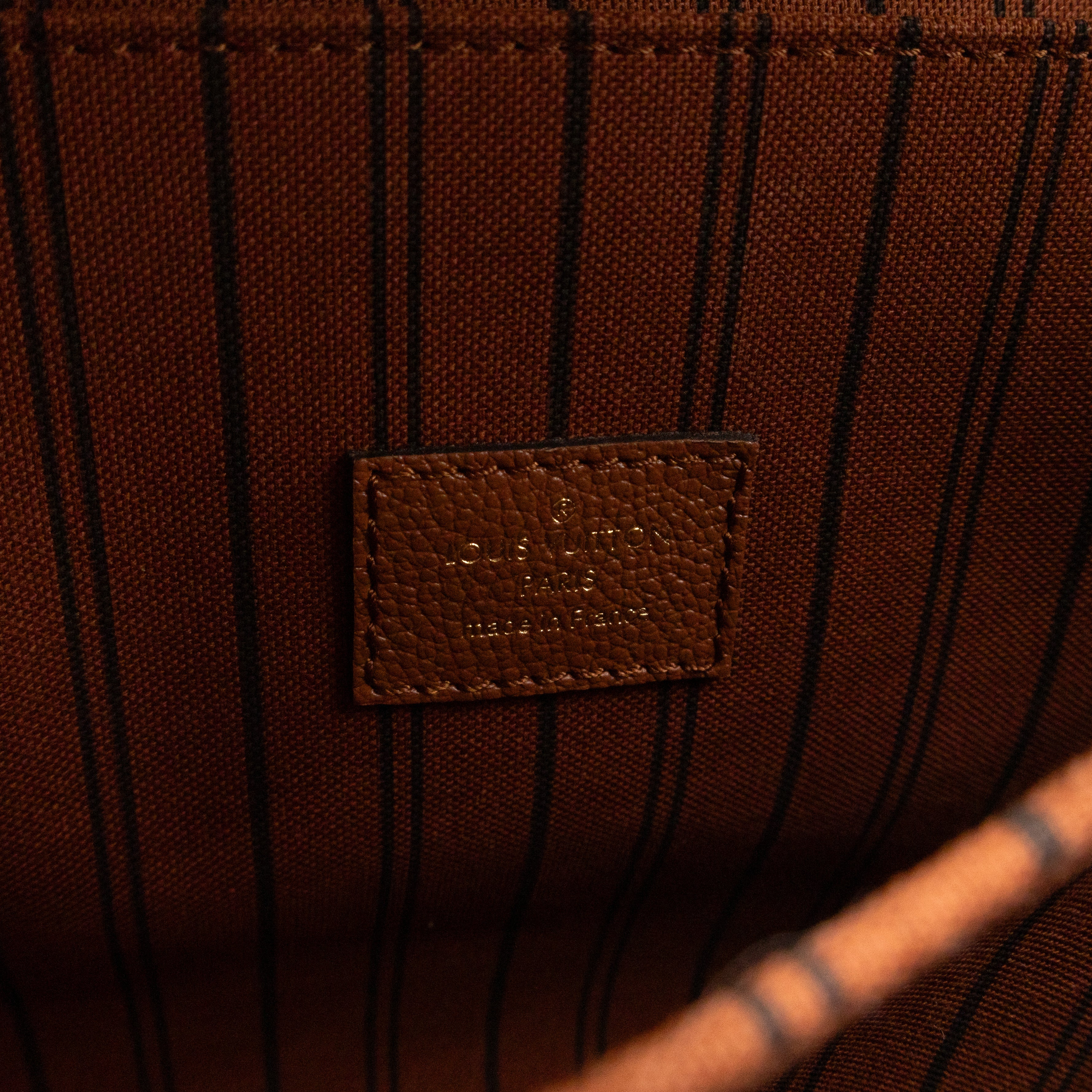 Pochette Metis Cognac Monogram Empreinte Leather