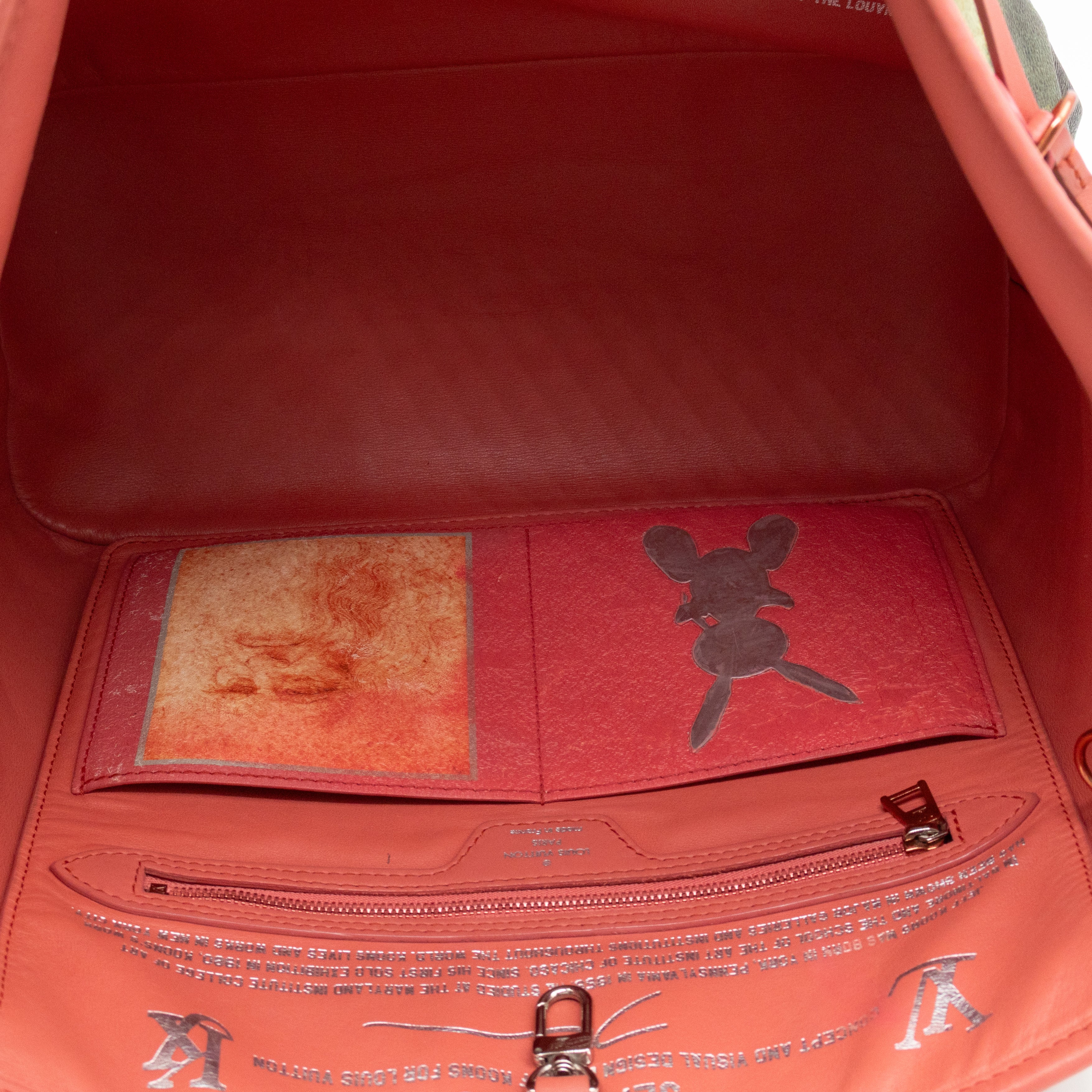 Jeff Koons Da Vinci X Neverfull MM with Pochette