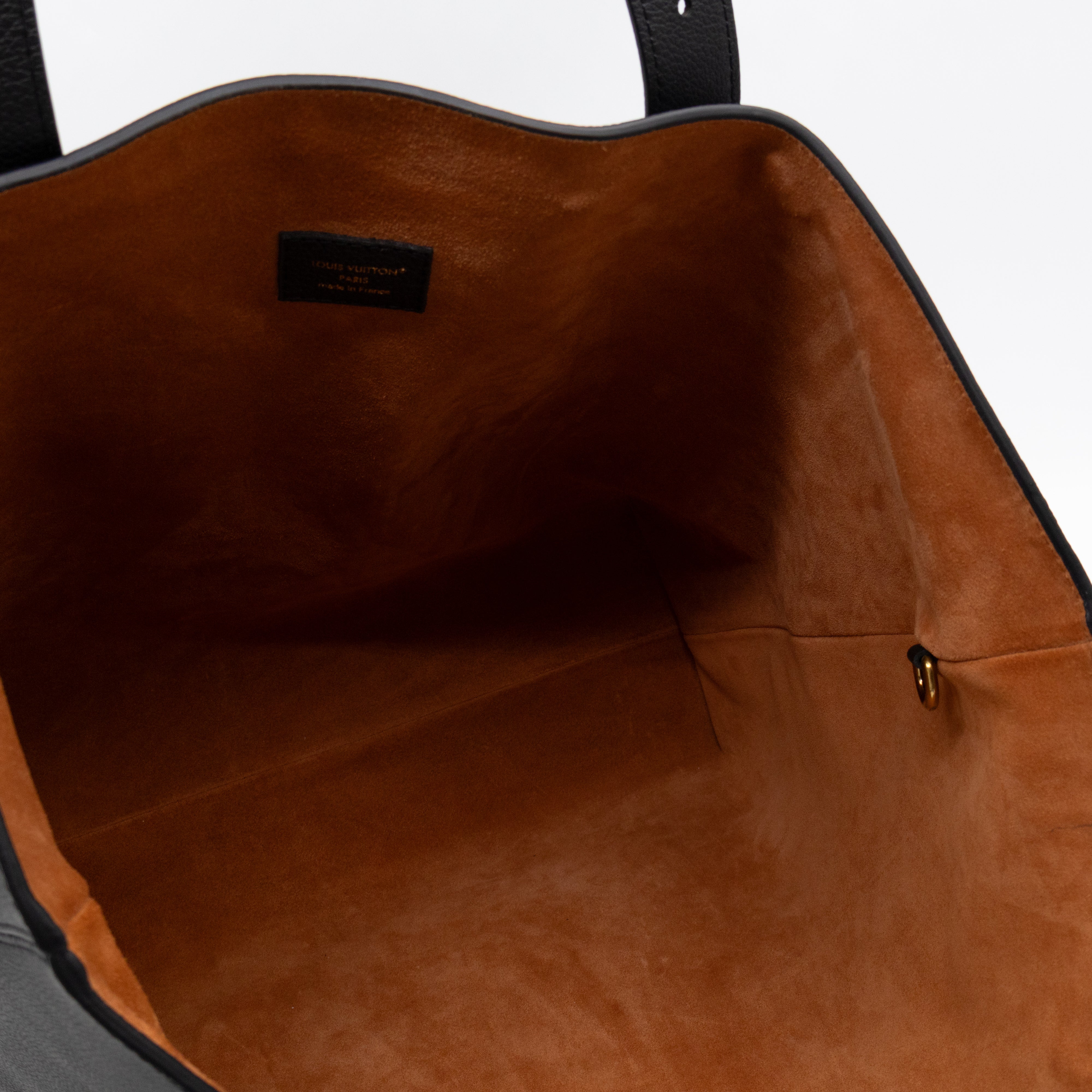 Low Key Cabas MM Black Leather