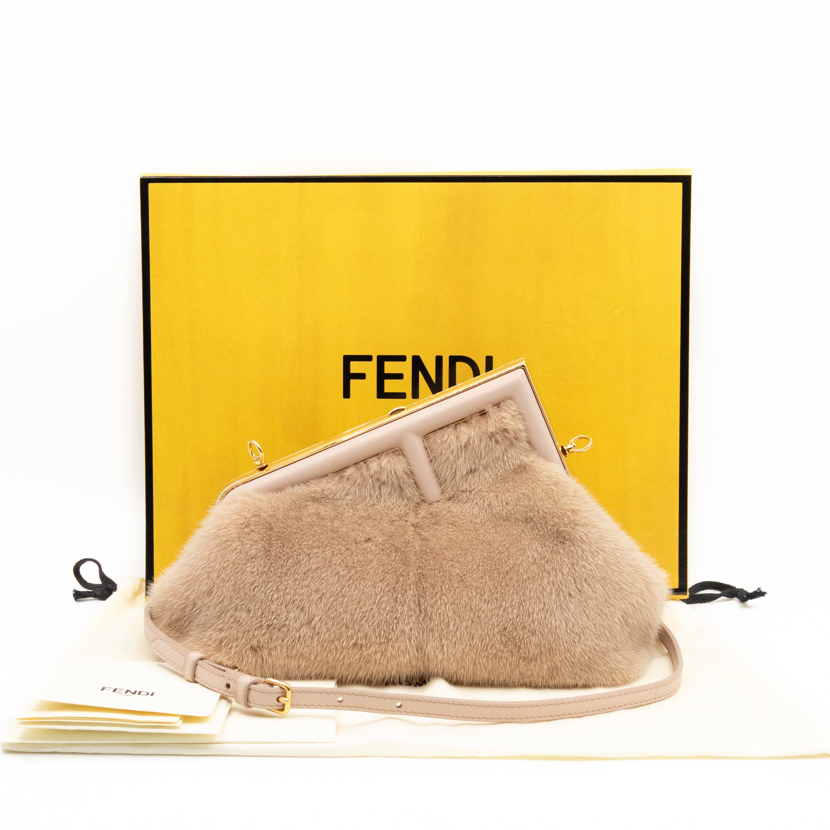 First Small Bag Rosa Plaster Mink