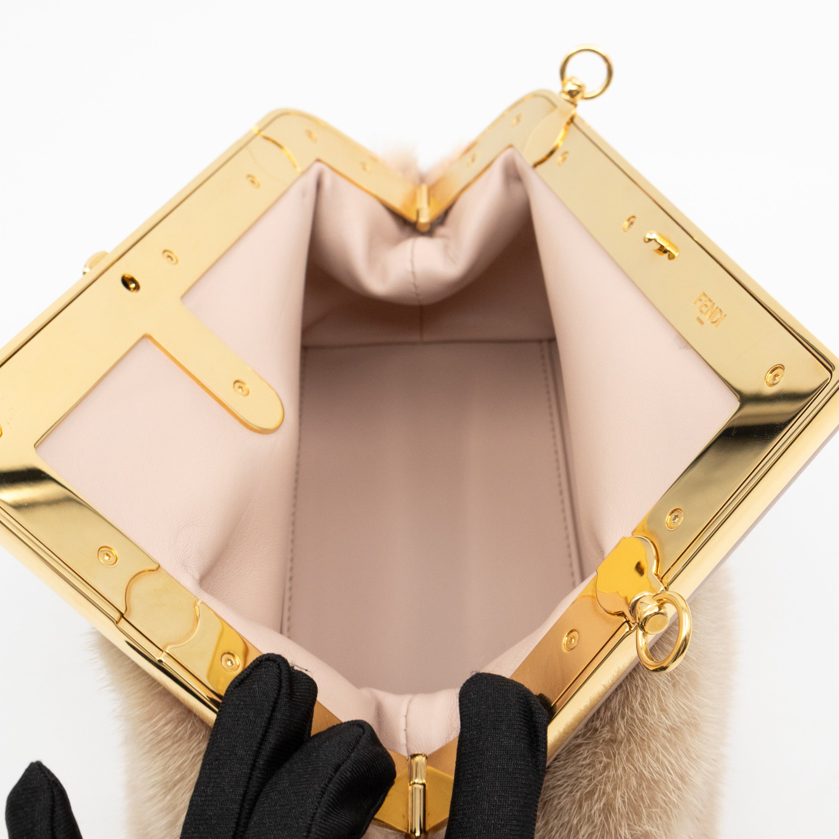 First Small Bag Rosa Plaster Mink