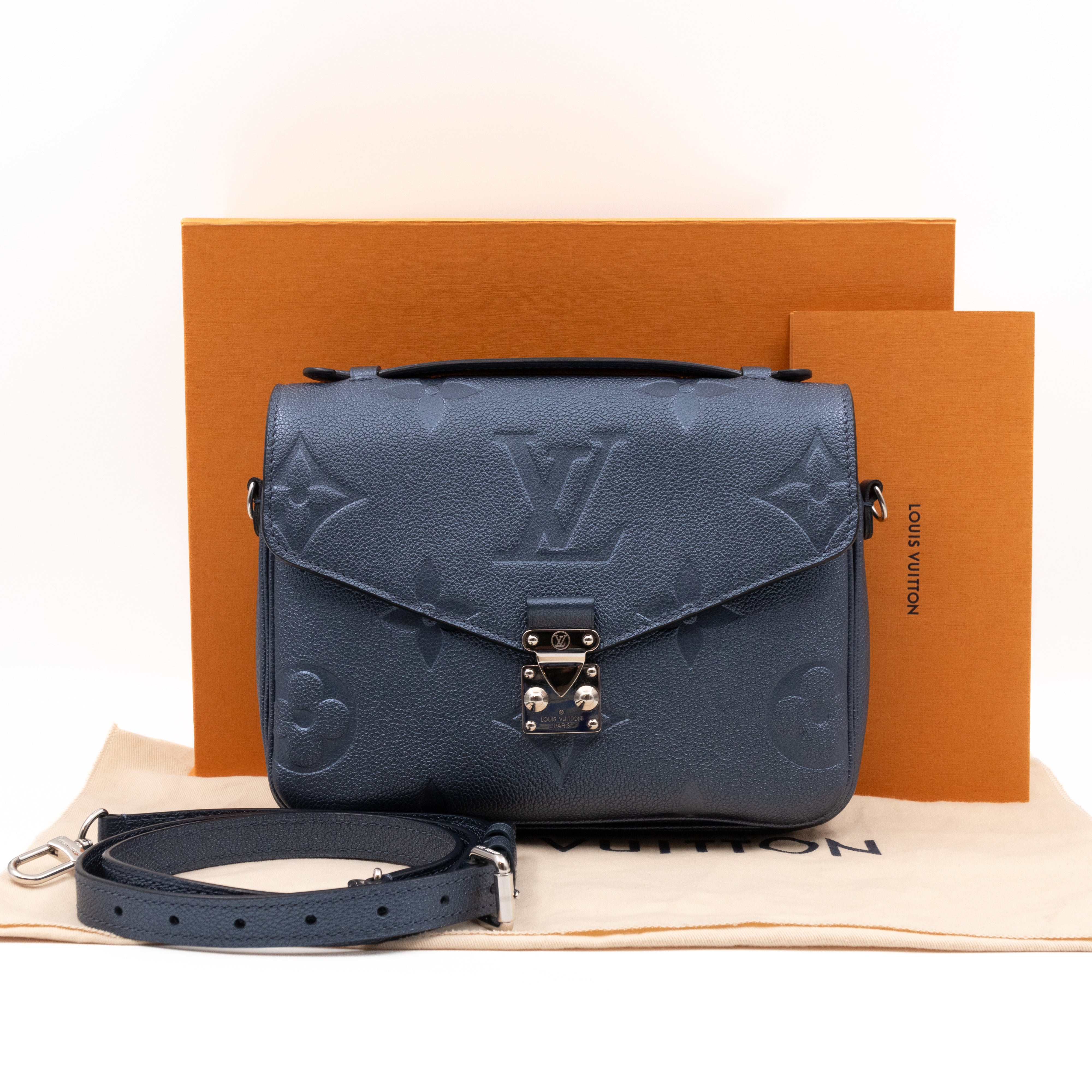 Pochette Metis Giant Empreinte Iridescent Leather