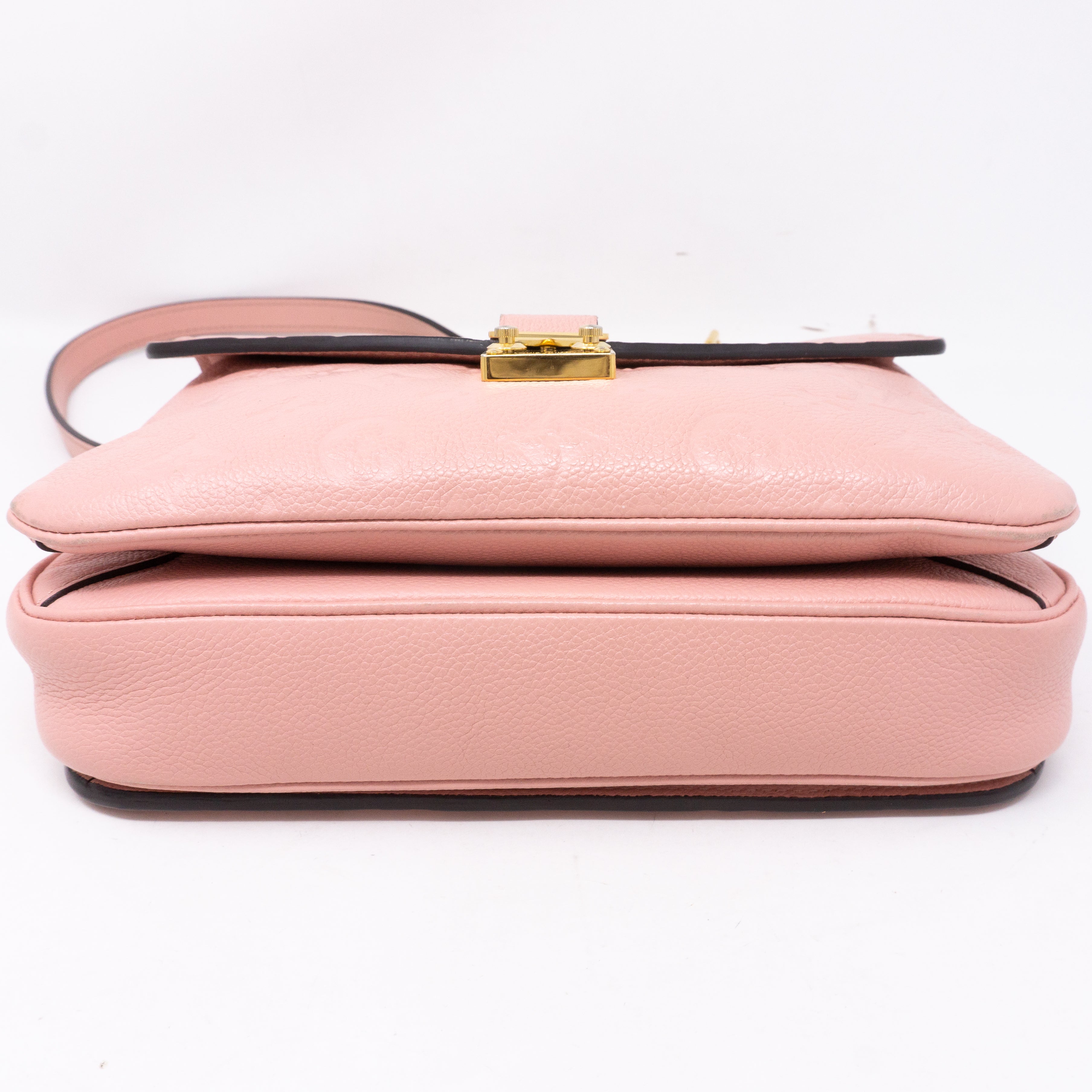 Pochette Metis Monogram Empreinte Rose Poudre