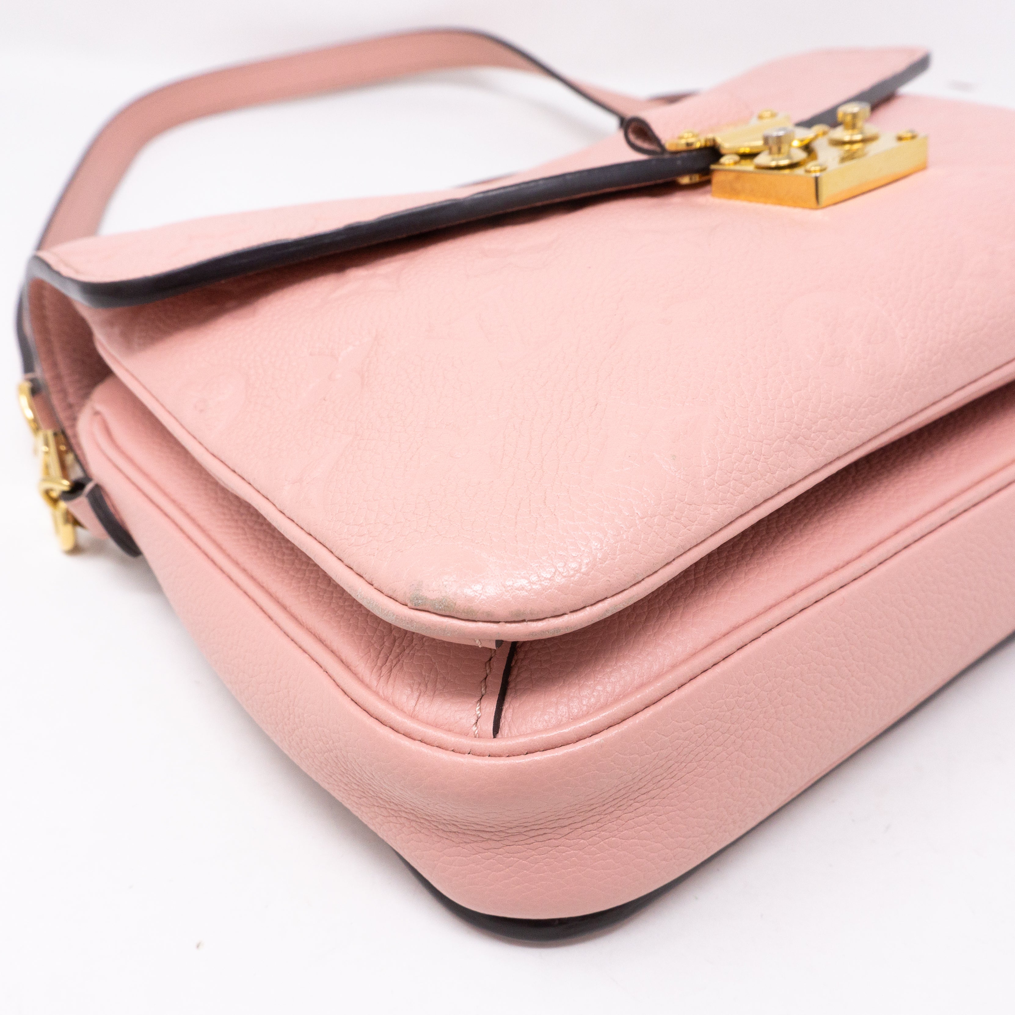 Pochette Metis Monogram Empreinte Rose Poudre