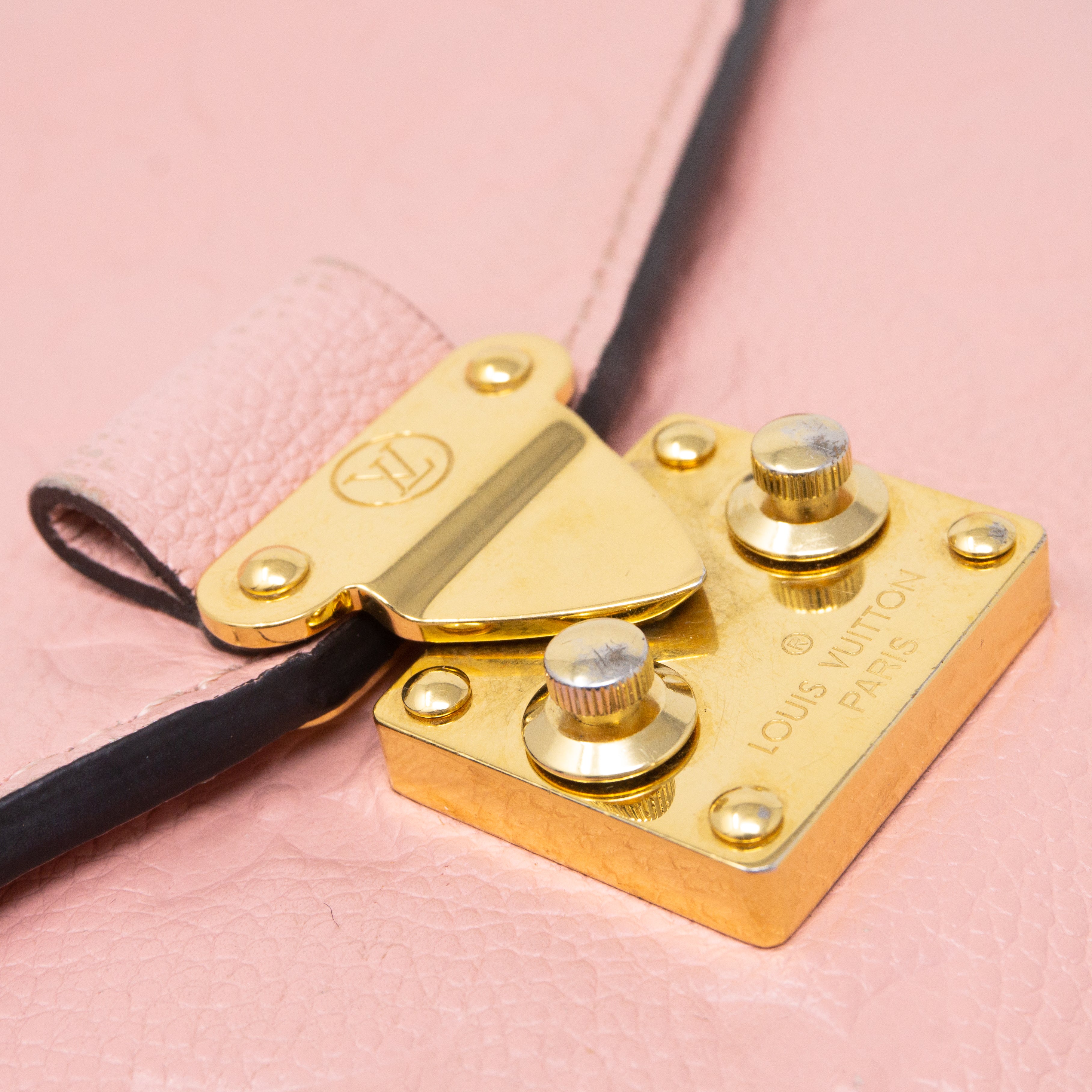 Pochette Metis Monogram Empreinte Rose Poudre