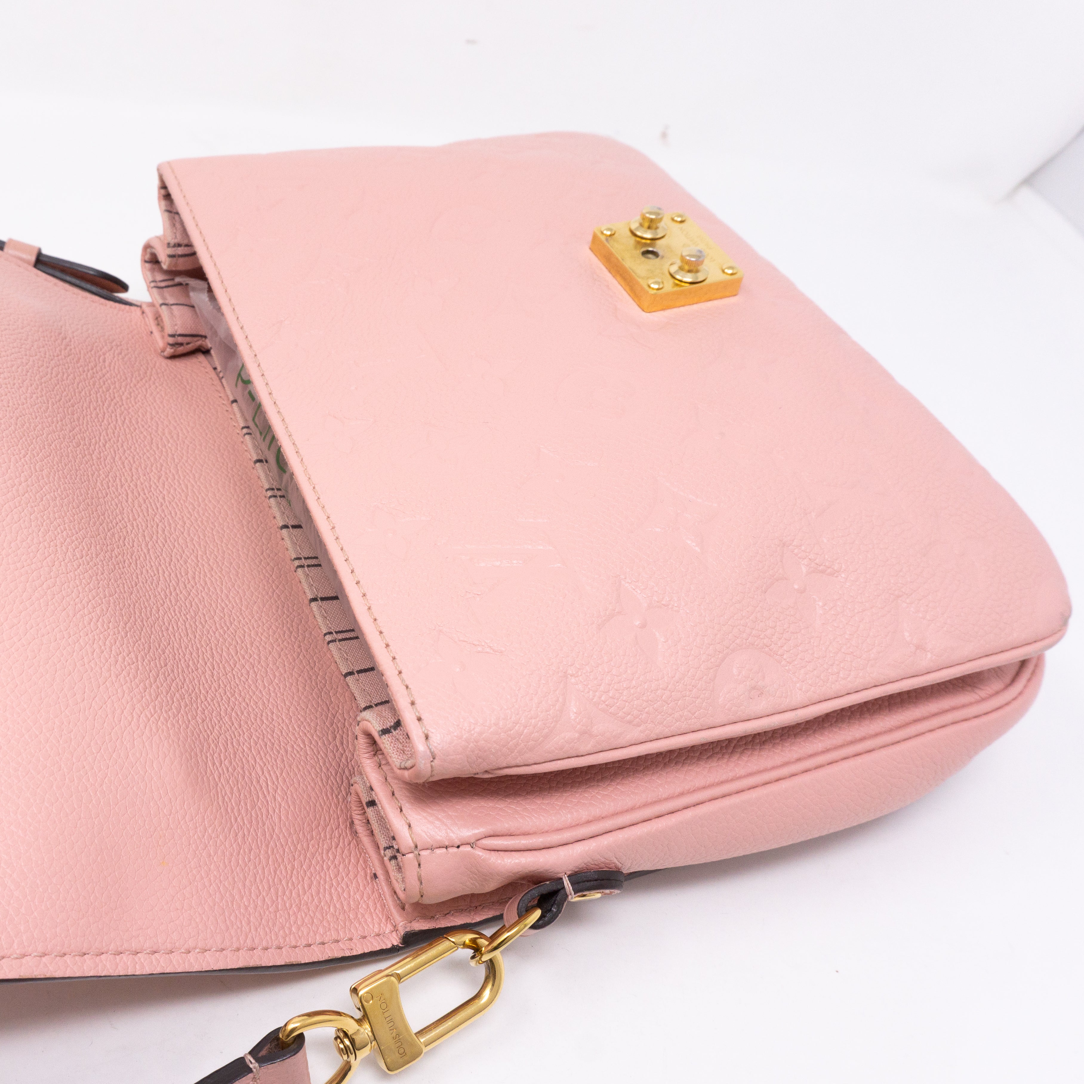 Pochette Metis Monogram Empreinte Rose Poudre