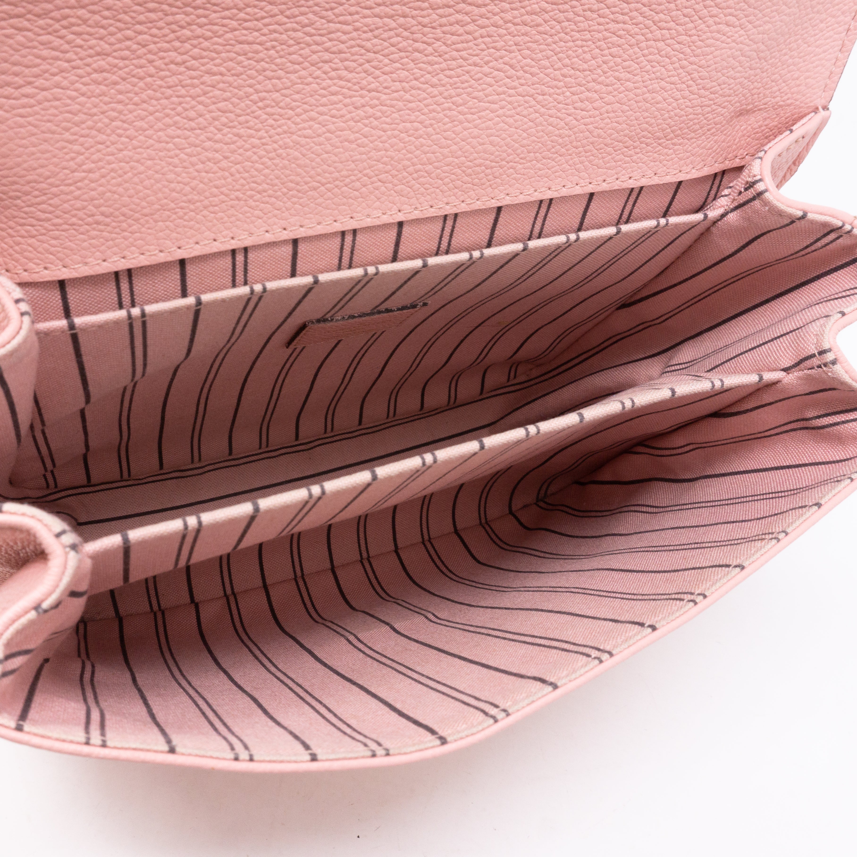 Pochette Metis Monogram Empreinte Rose Poudre