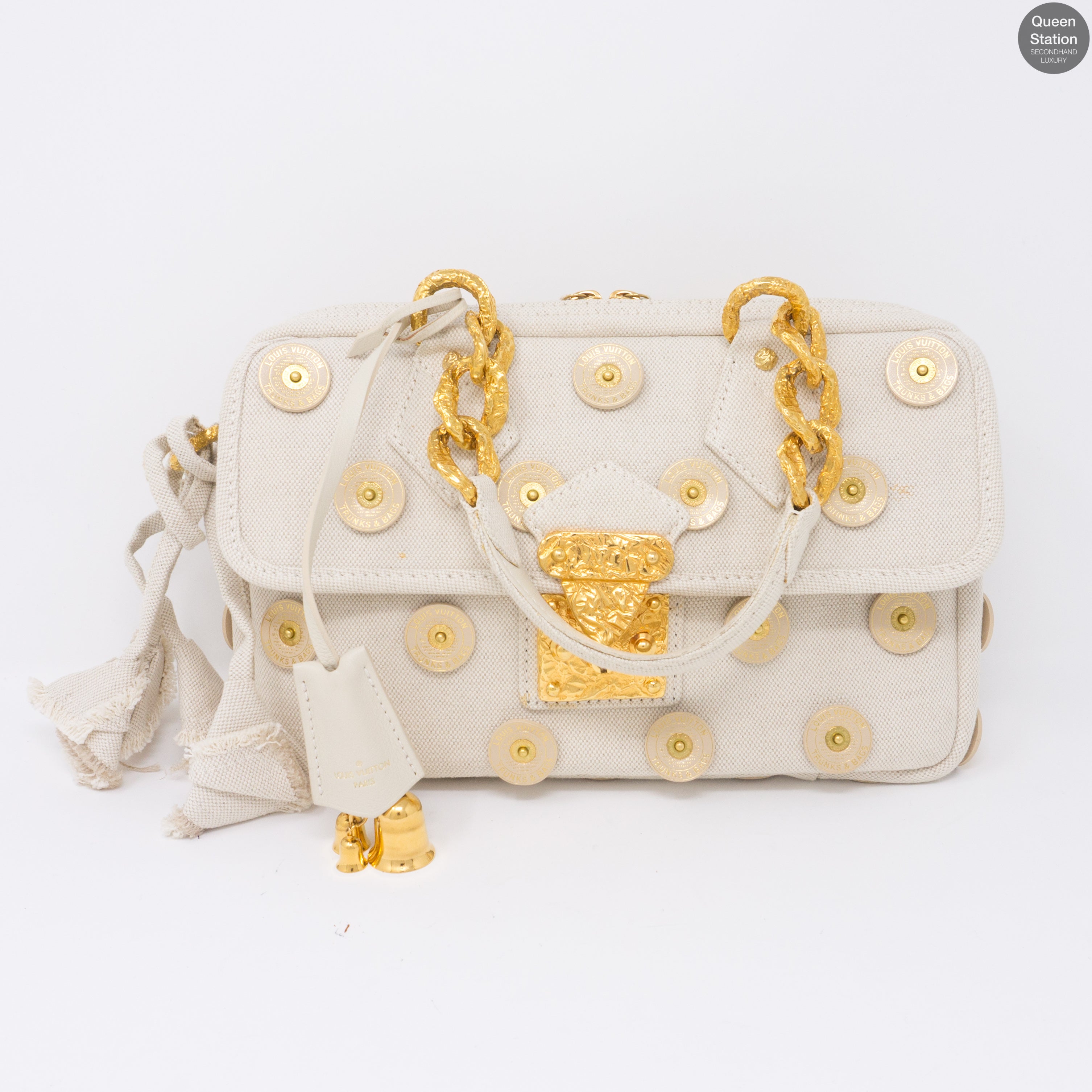 Panema Tinkerbell Beige Canvas Polka Dots