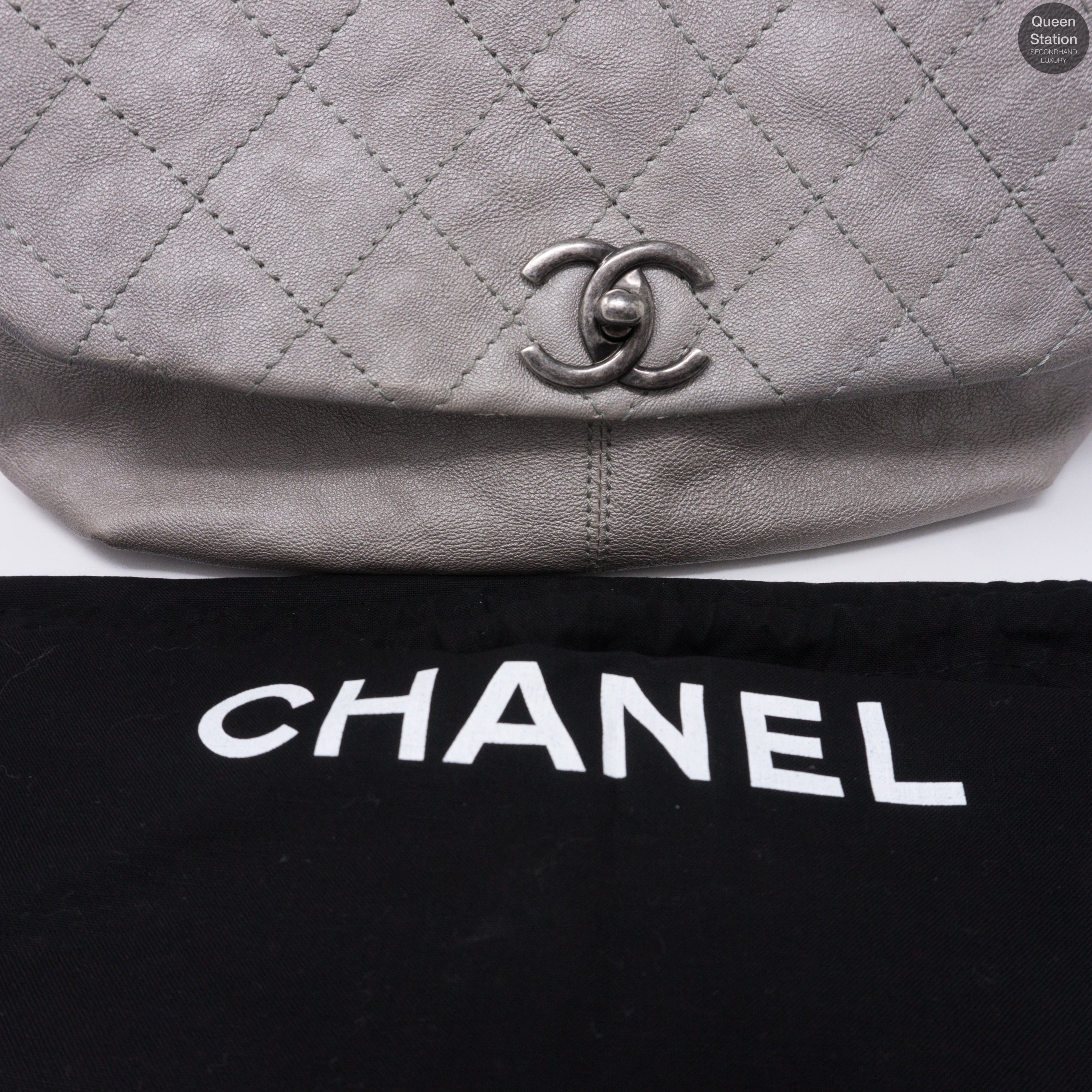 Quilted Soft Flap Medium Shoulder Bag