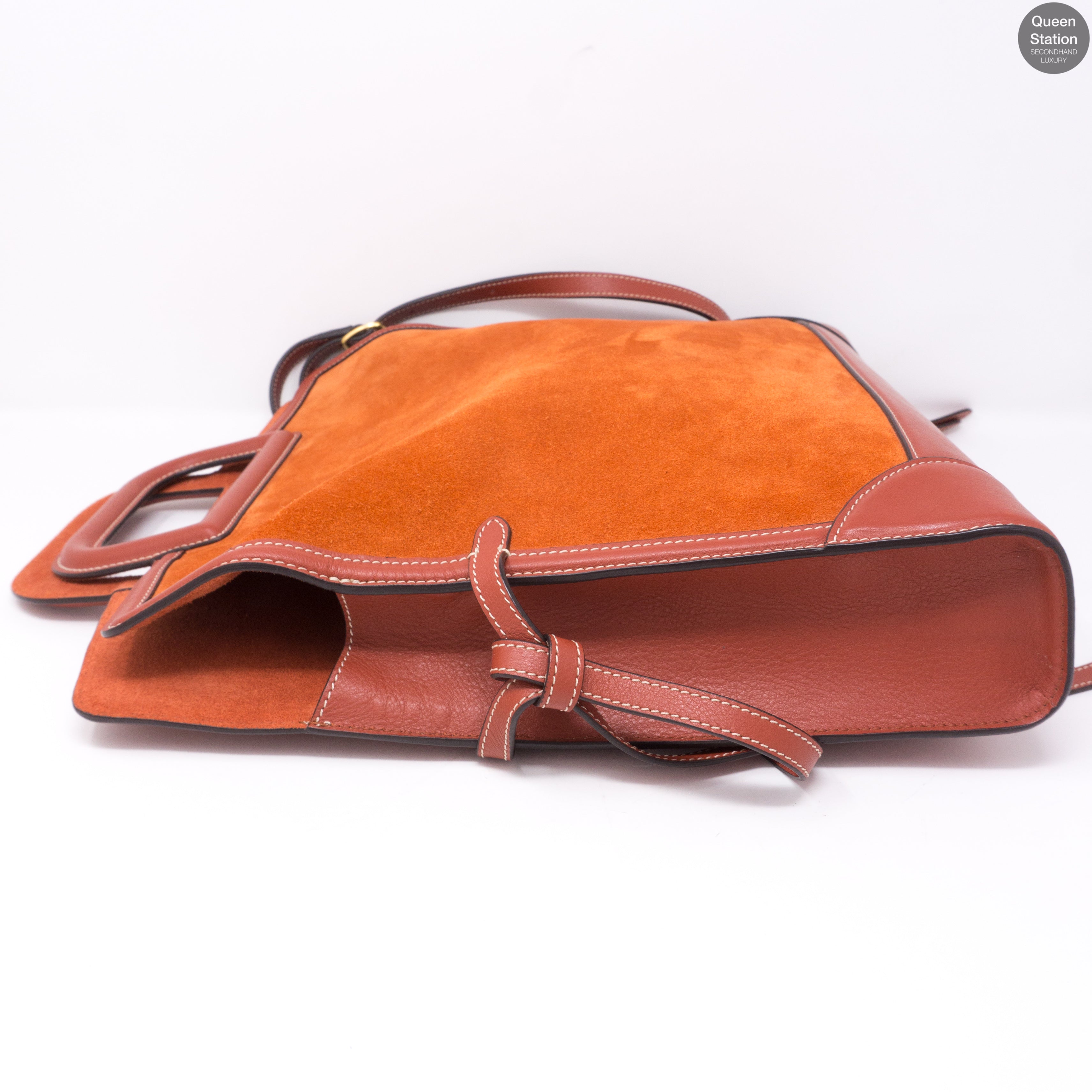 Red Fox Suede Brimley Envelope Bag