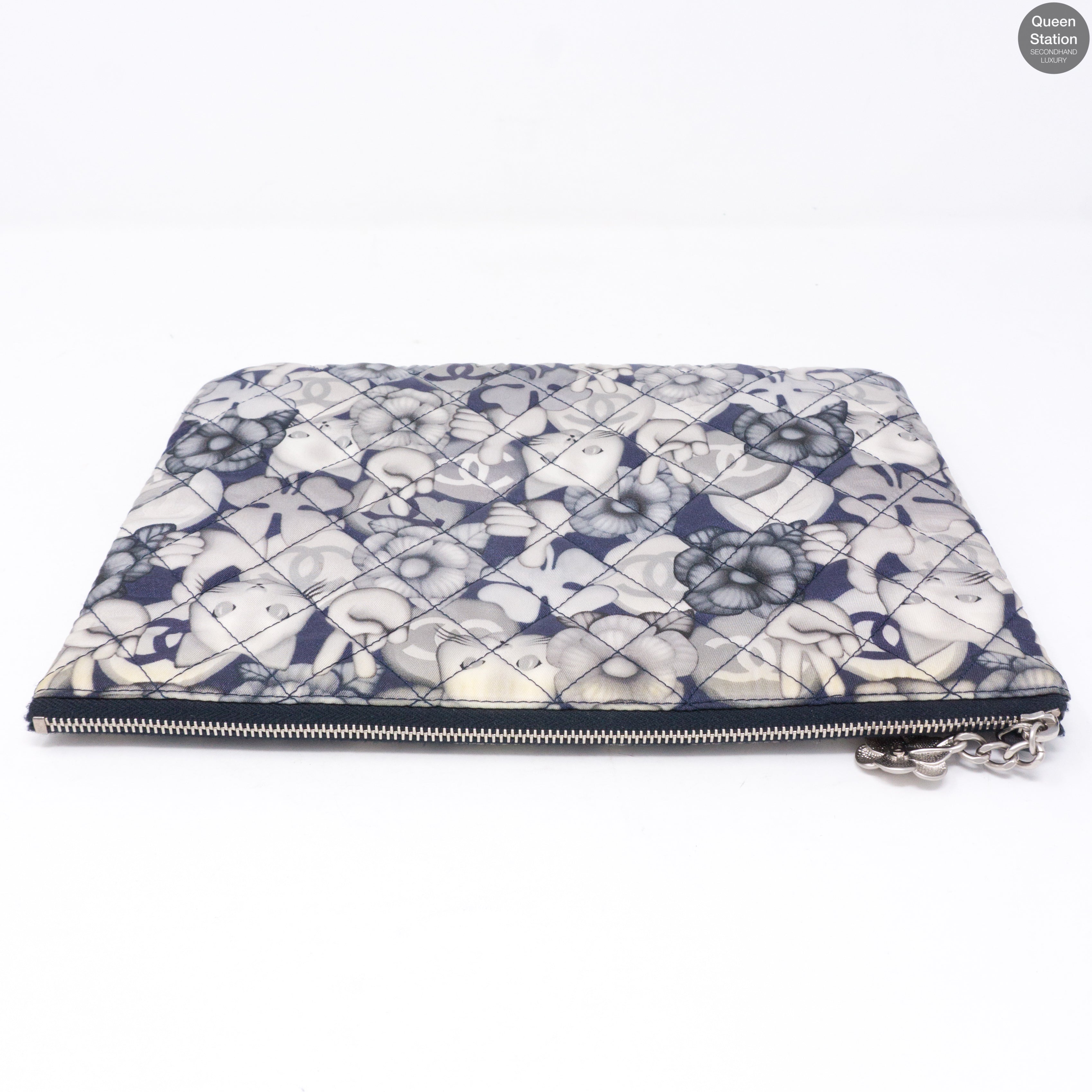 Classic Pouch Cat Emoticon Nylon