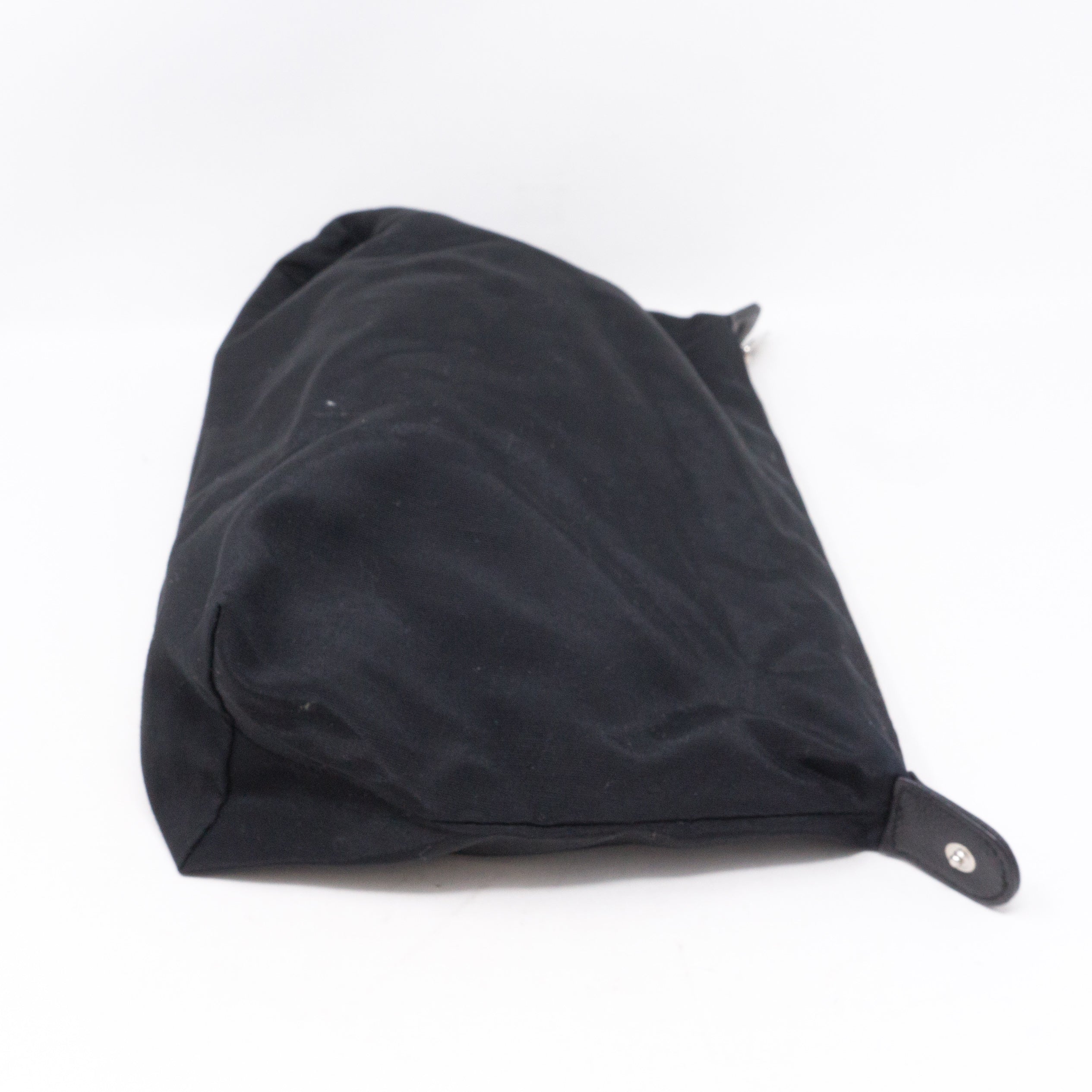 Executive Cerf Black Leather Tote