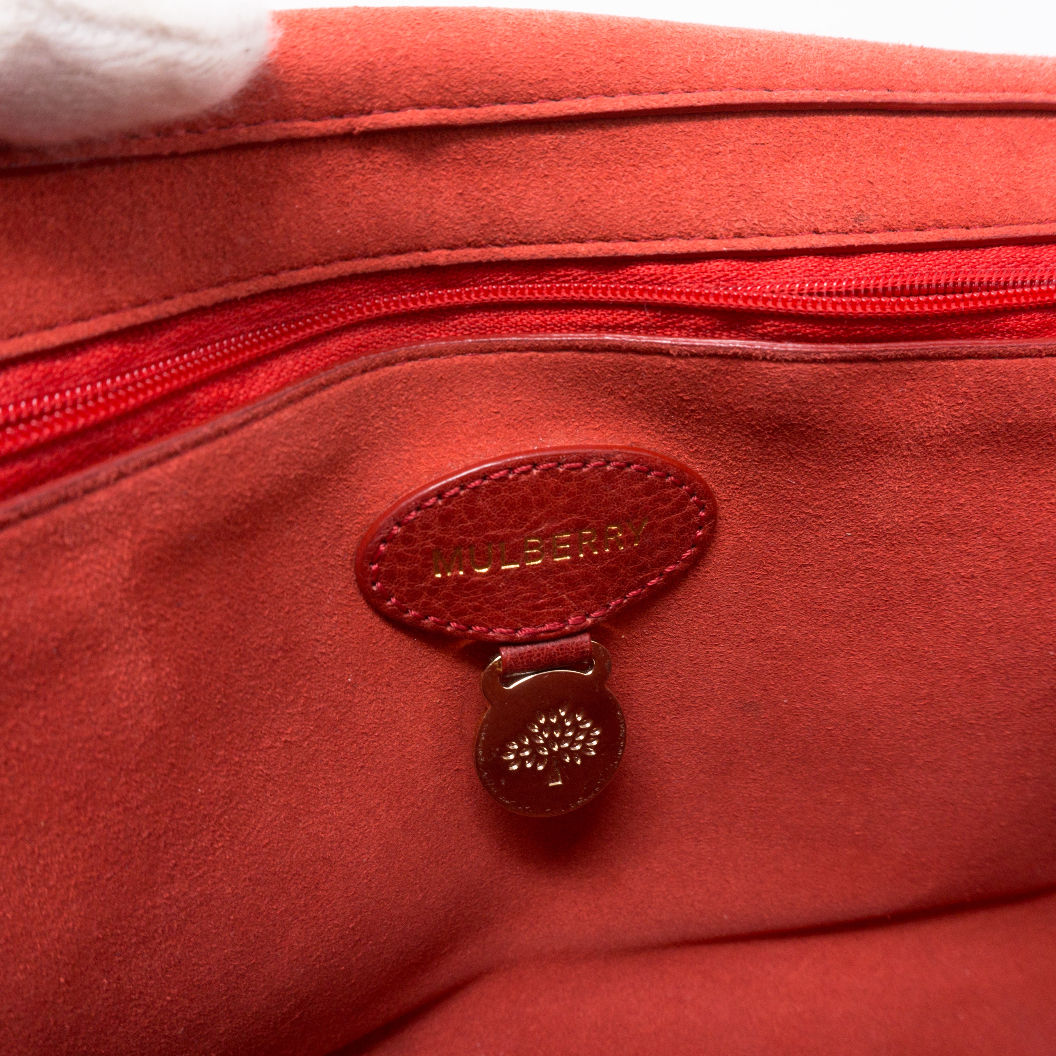 Lily Medium Red Leather