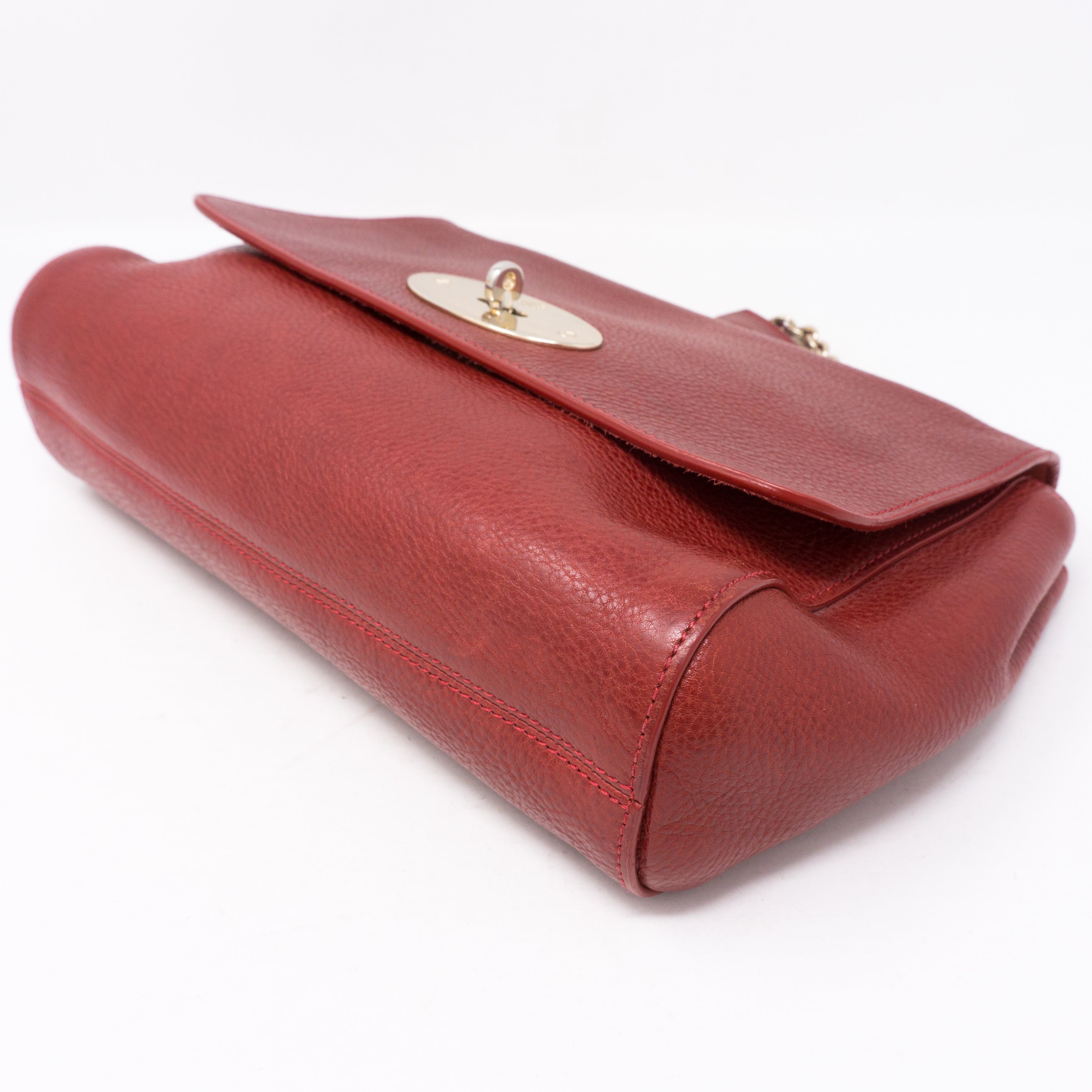 Lily Medium Red Leather