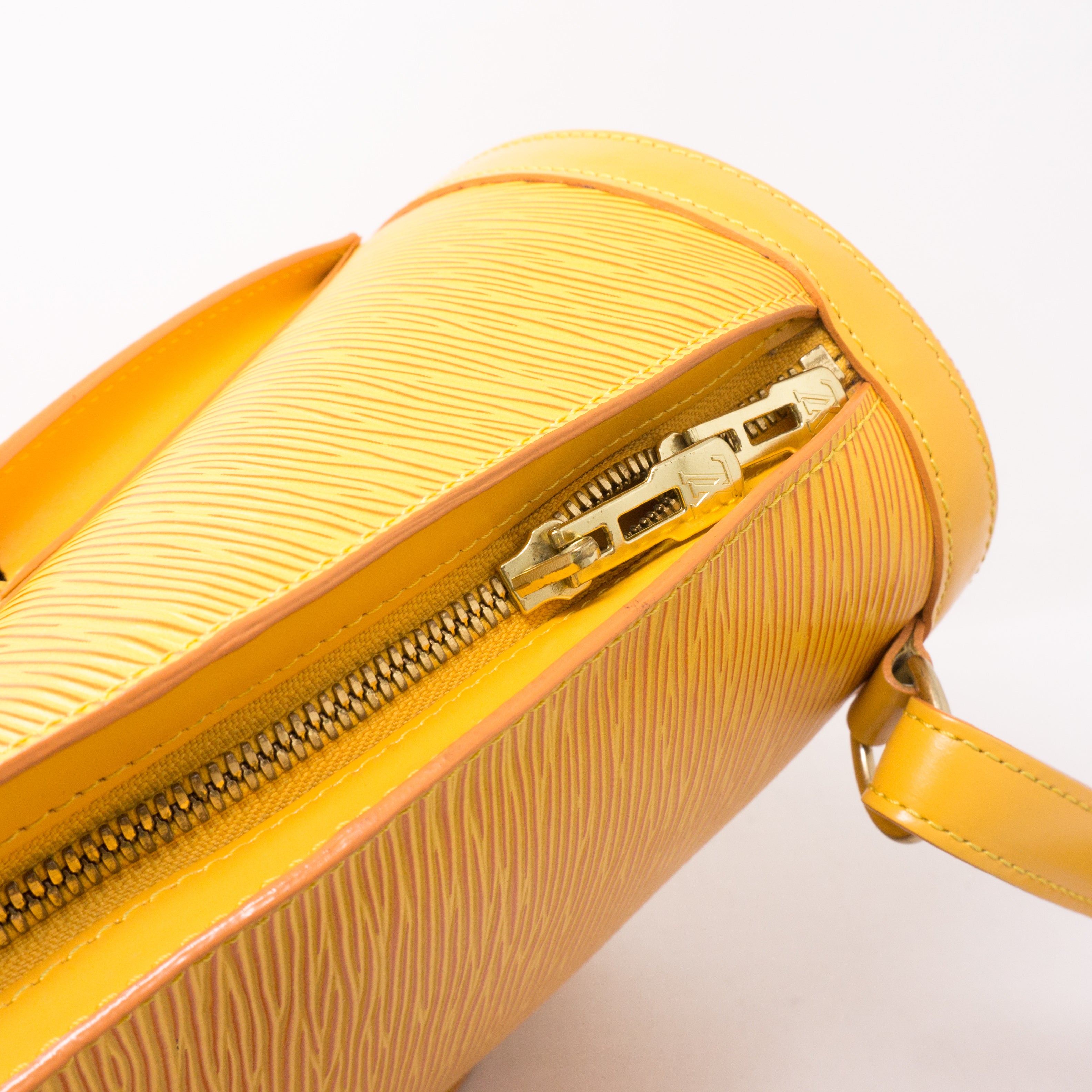 Gobelines Backpack Yellow Epi Leather