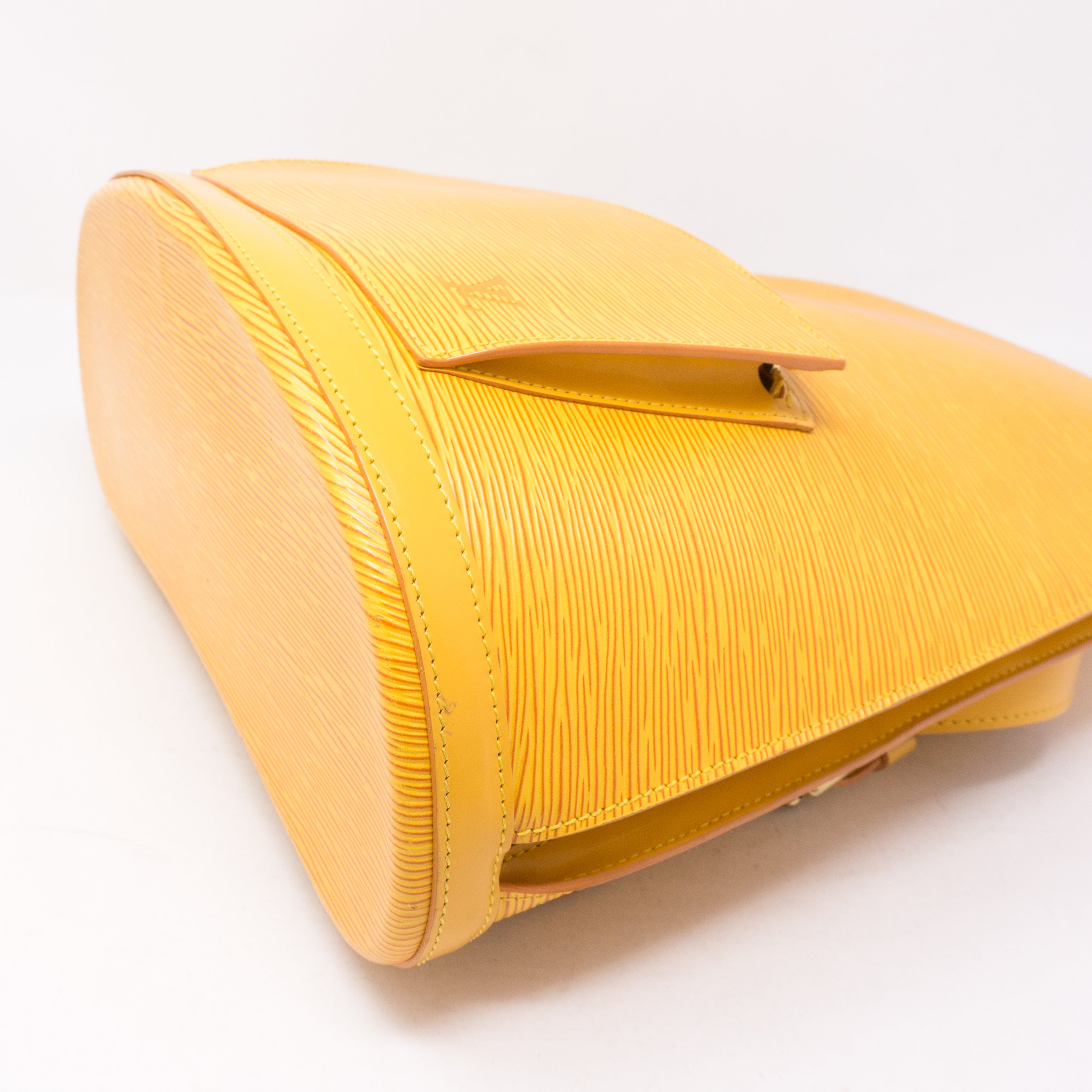 Gobelines Backpack Yellow Epi Leather