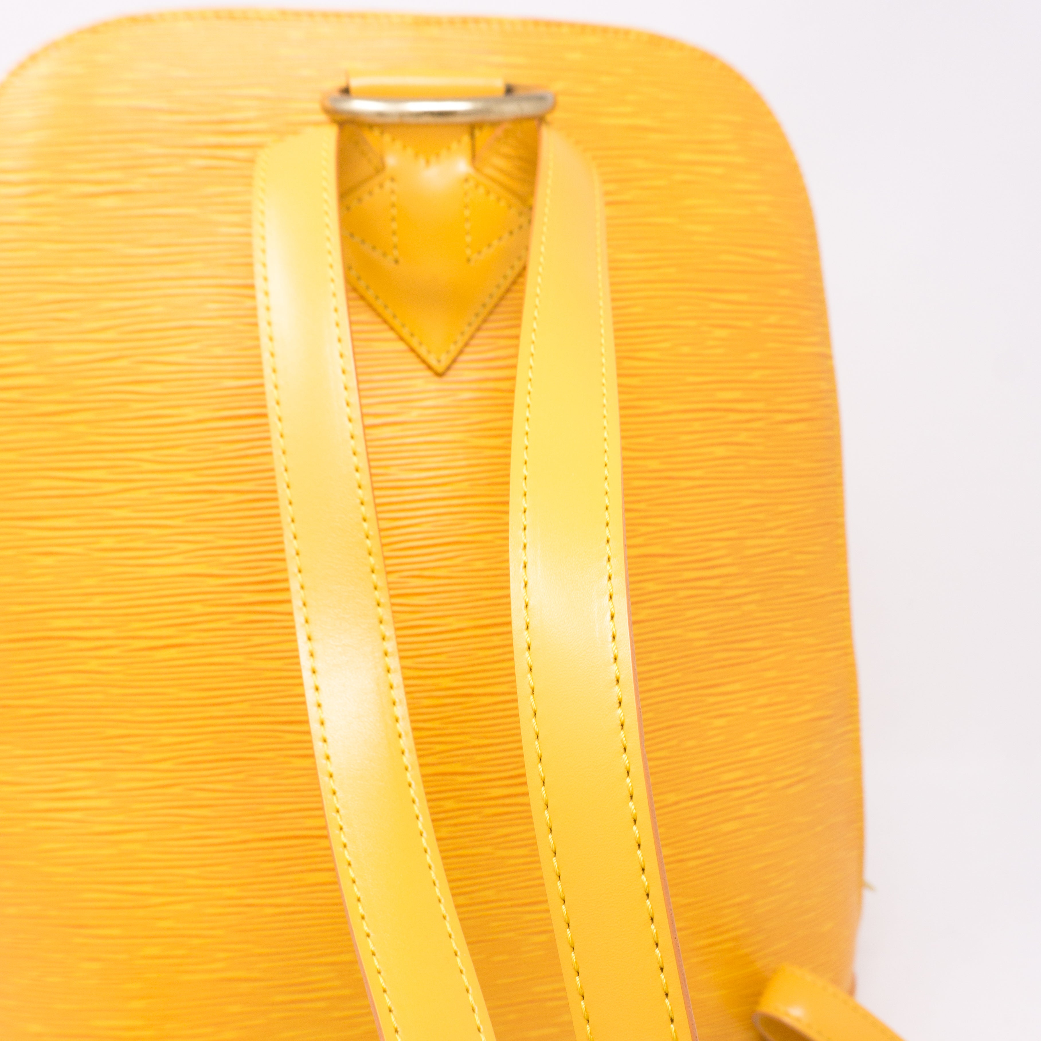 Gobelines Backpack Yellow Epi Leather