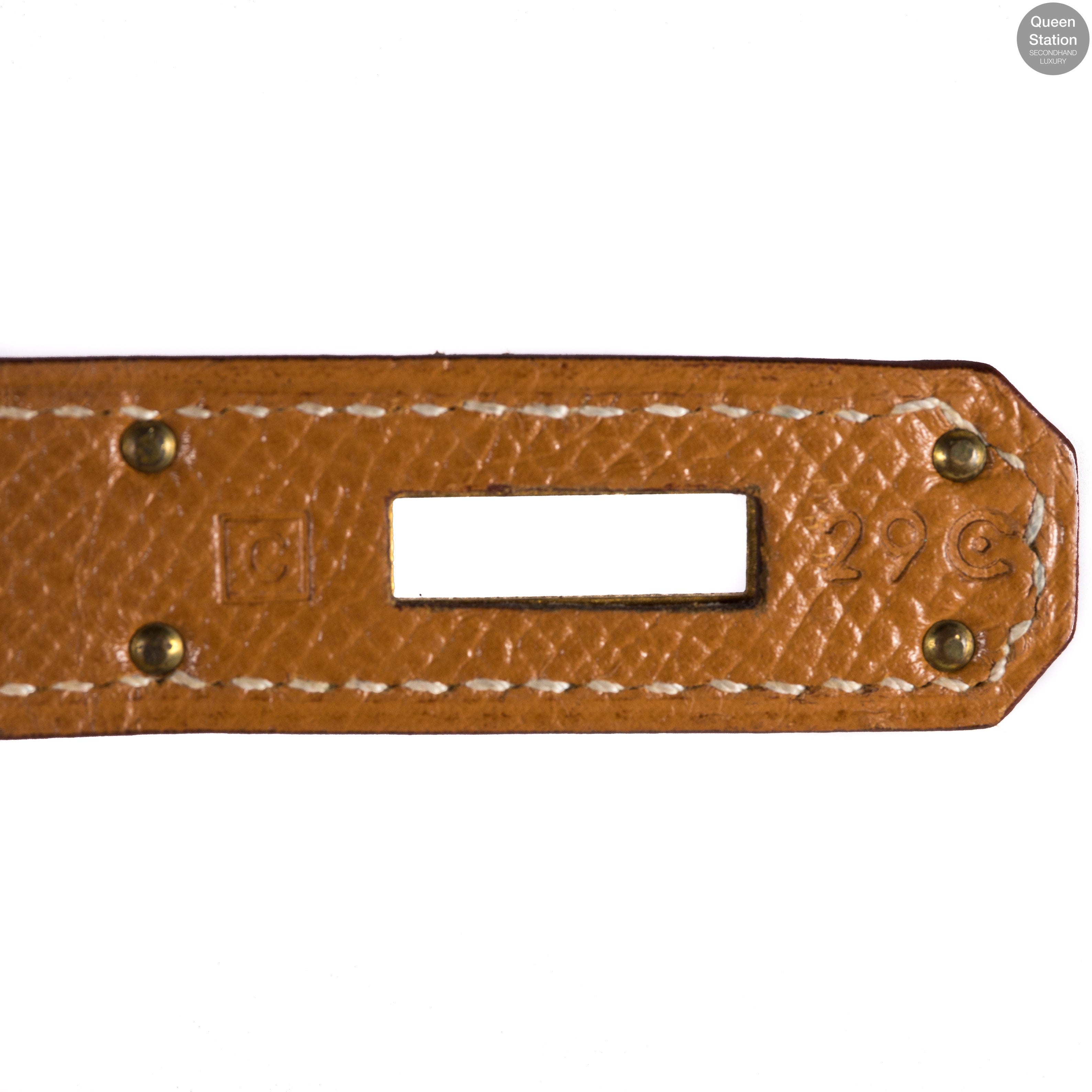 Kelly 35 Gold Leather GHW