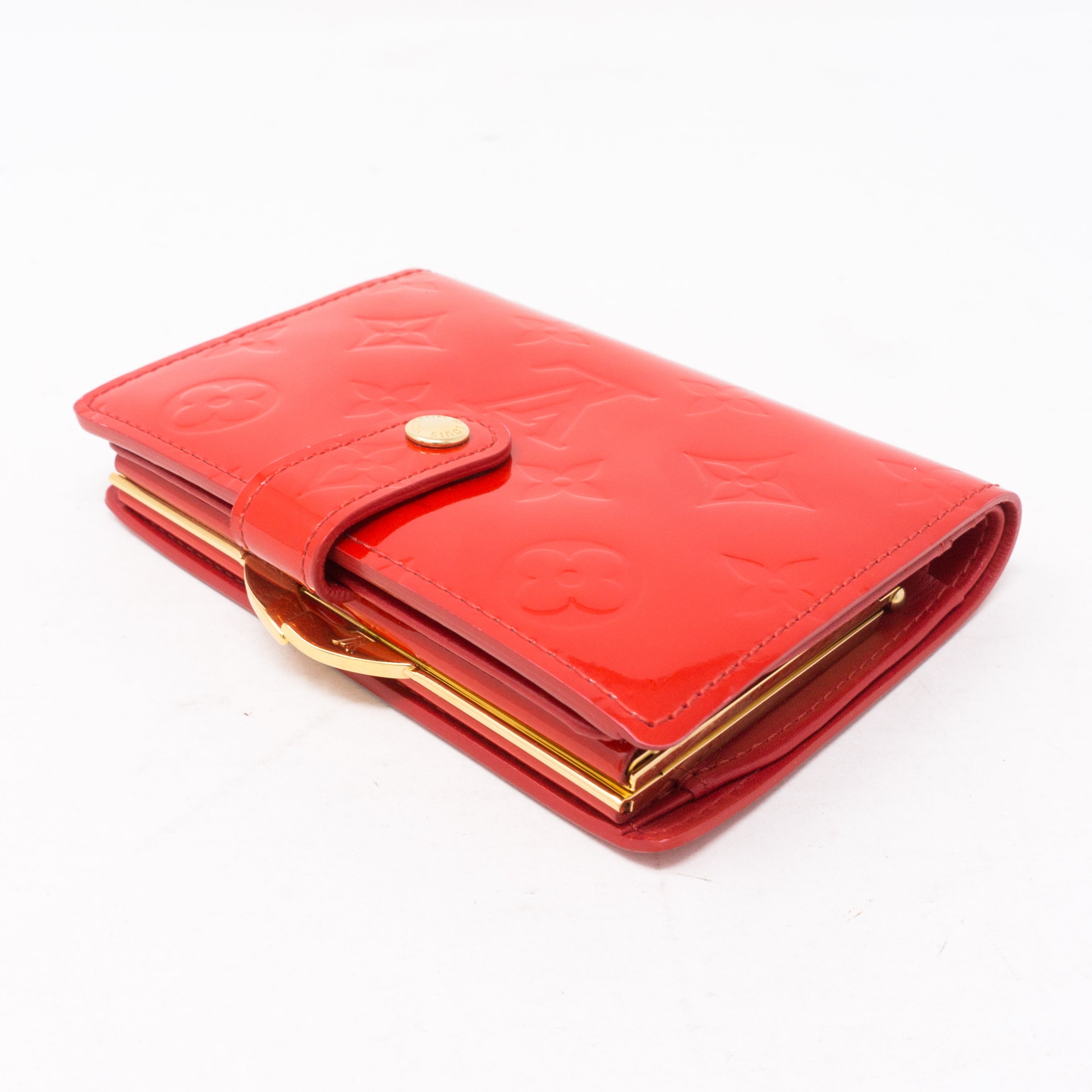 Viennois Wallet Vernis Red