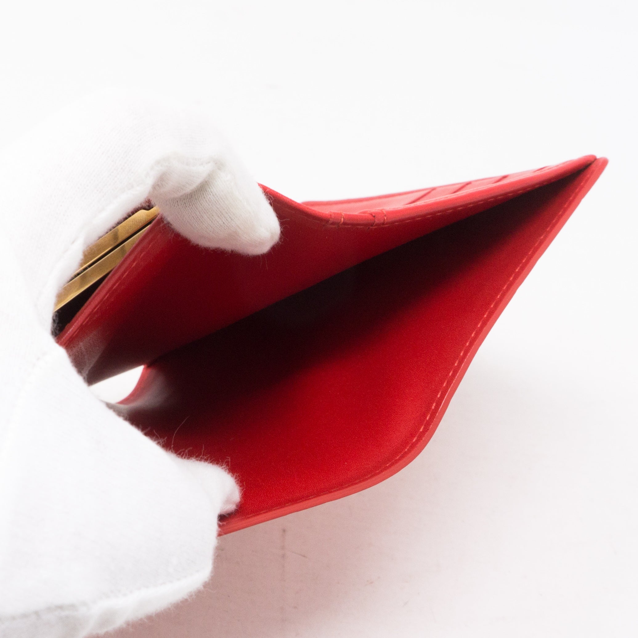 Viennois Wallet Vernis Red