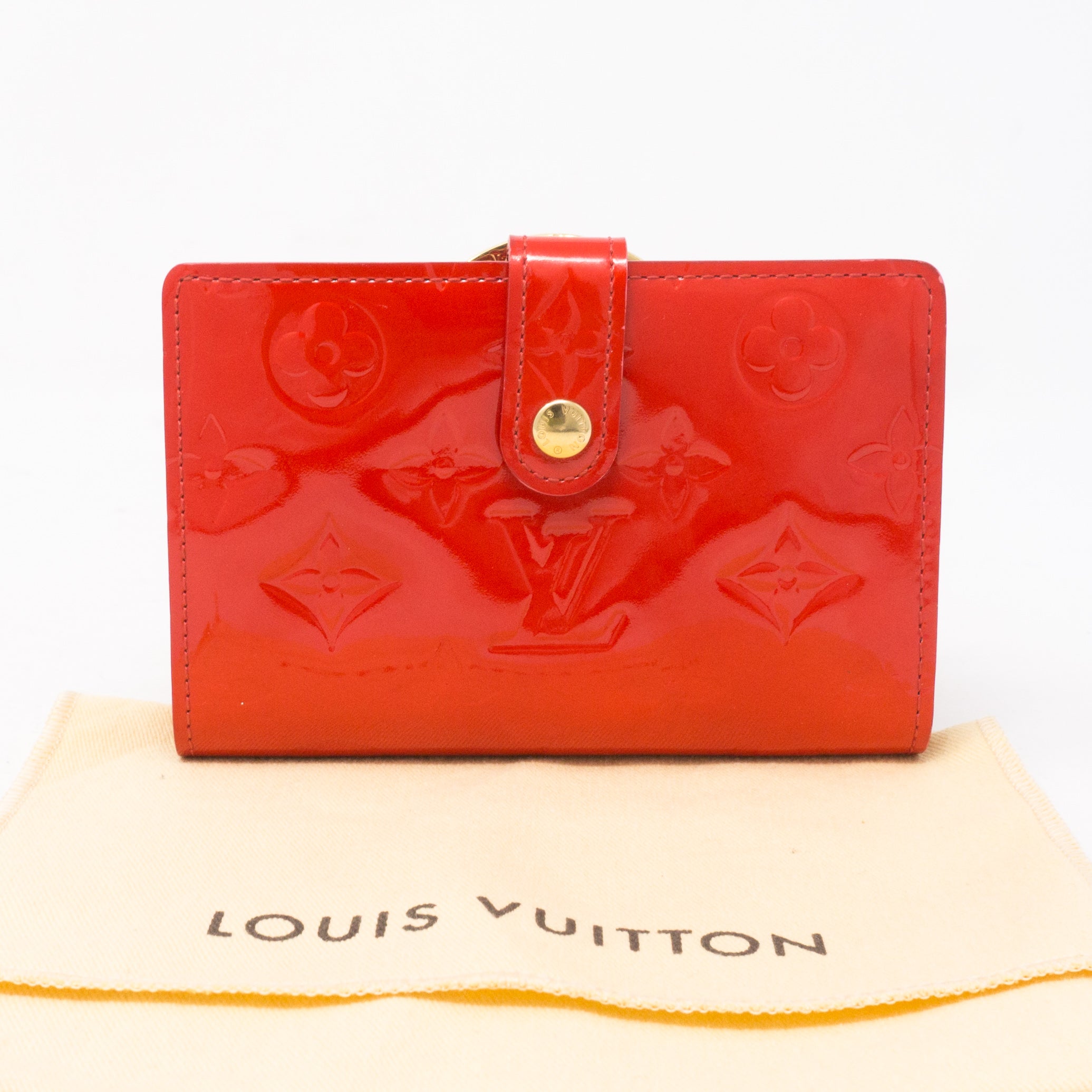 Viennois Wallet Vernis Red