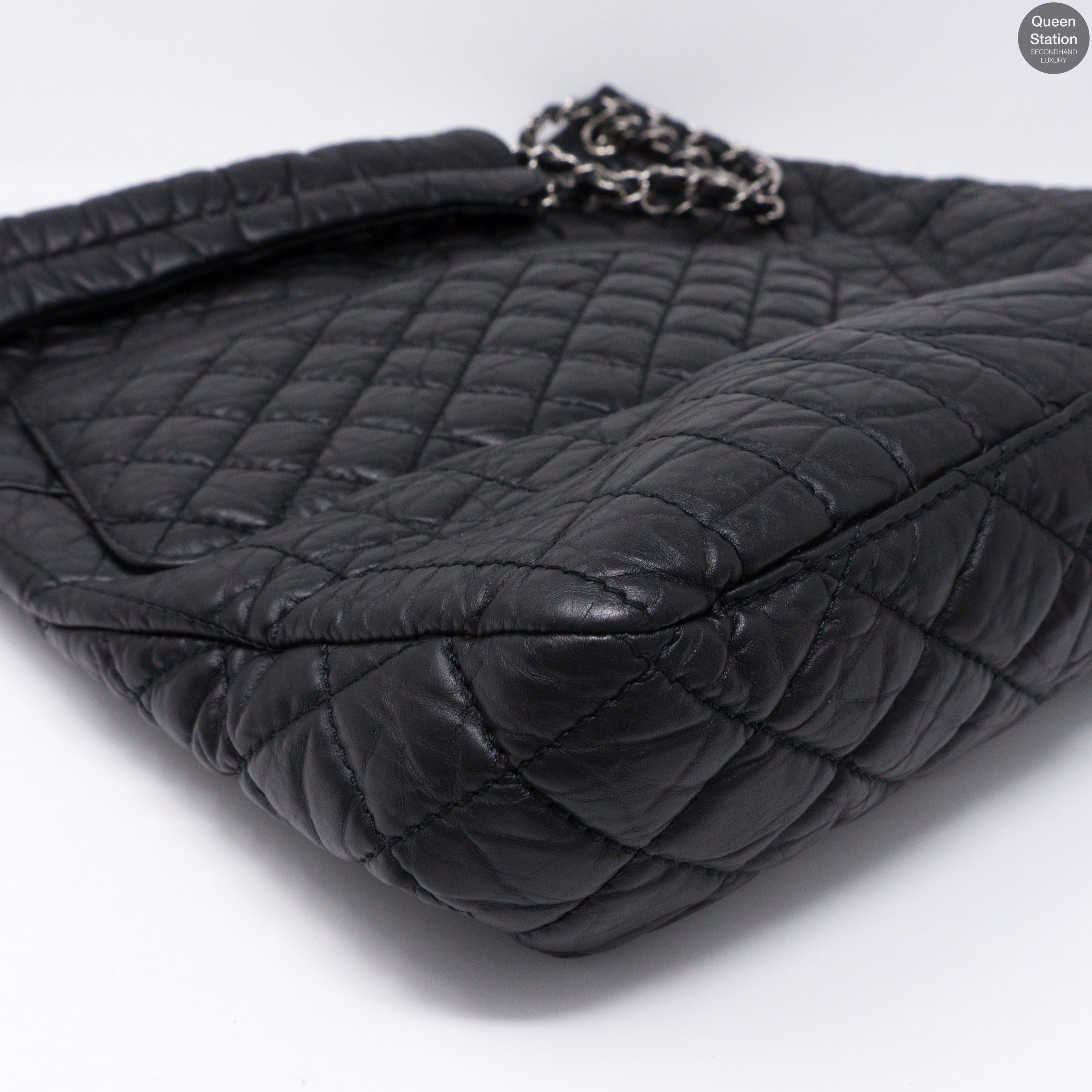 Jumbo XL 10A Quilted Leather Tote Bag