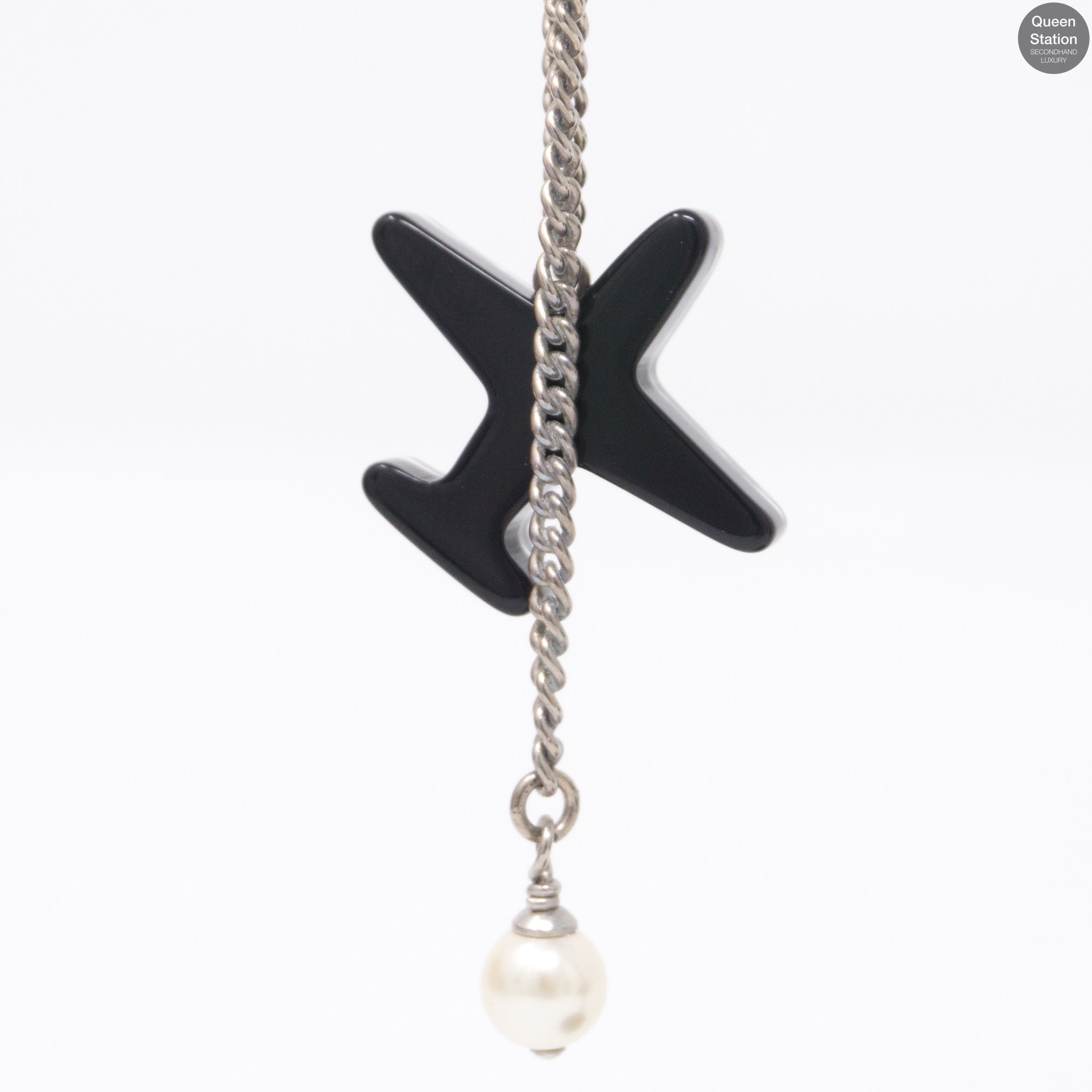CC Pearl Airplane Earrings
