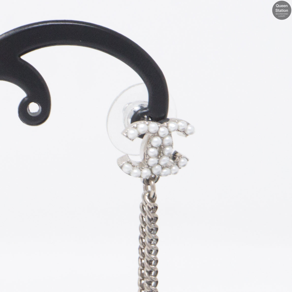 CC Pearl Airplane Earrings