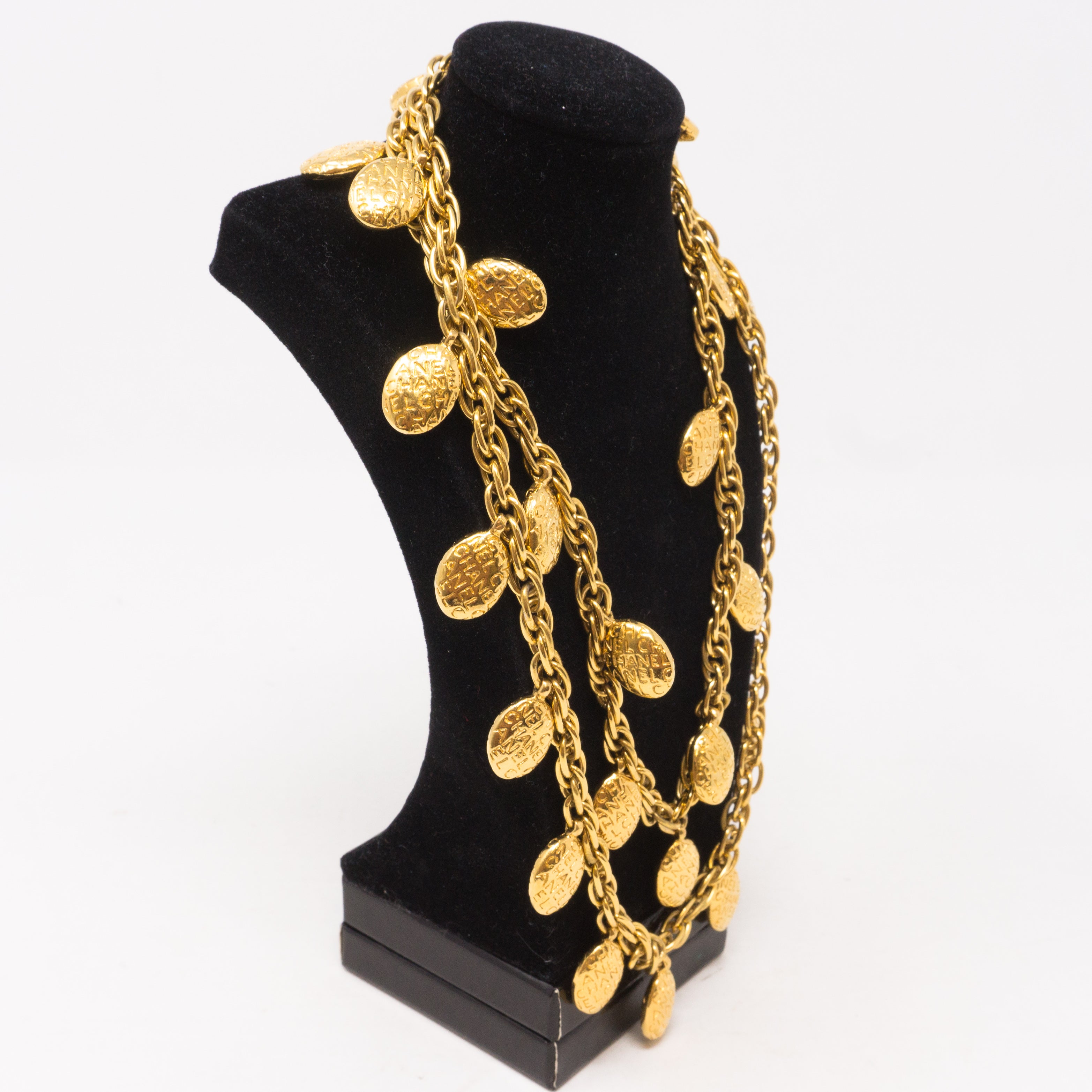 Chanel Logo Chain Sautoir