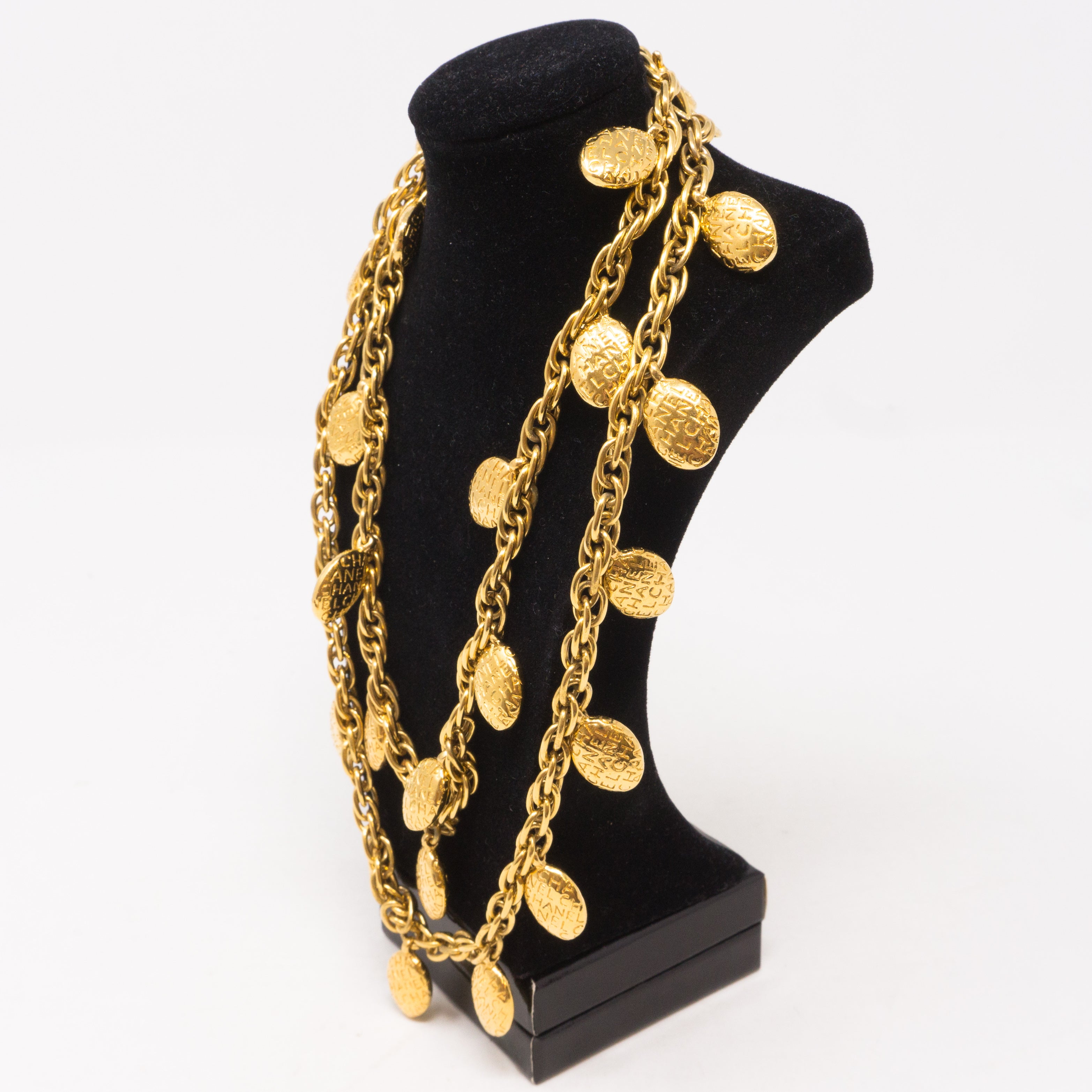 Chanel Logo Chain Sautoir