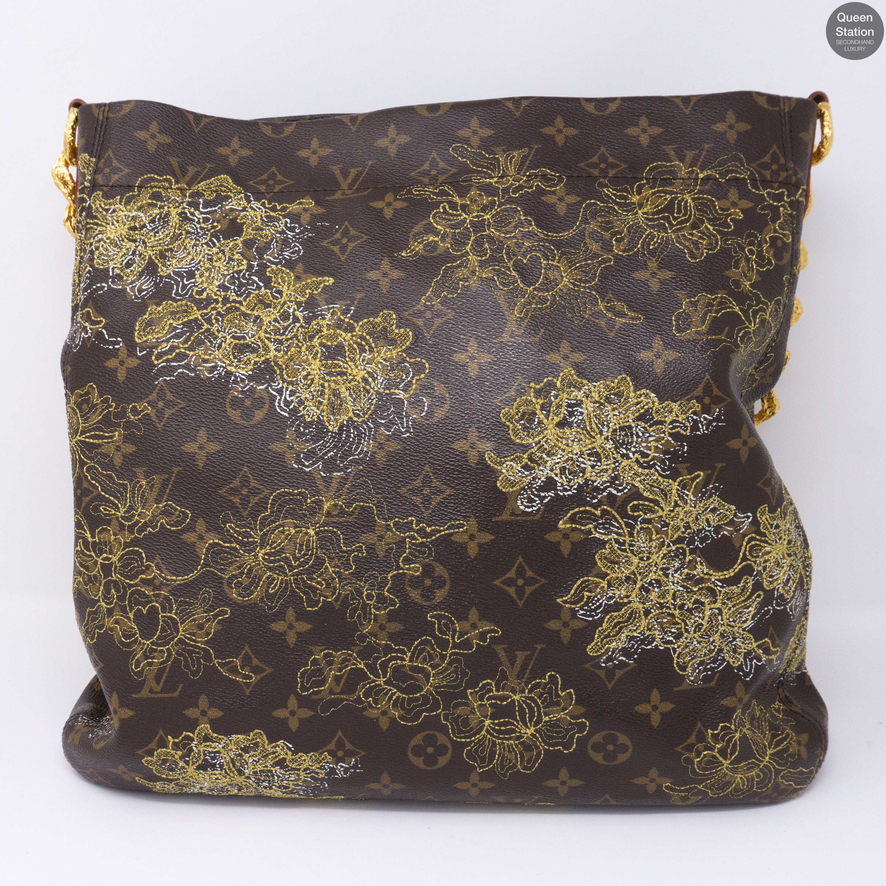 Dentelle Fersen Gold Monogram