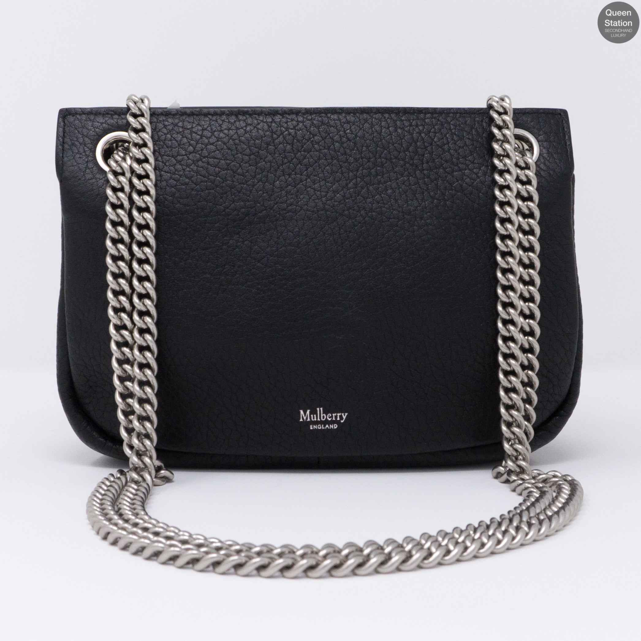 Mini Winsley Black Leather