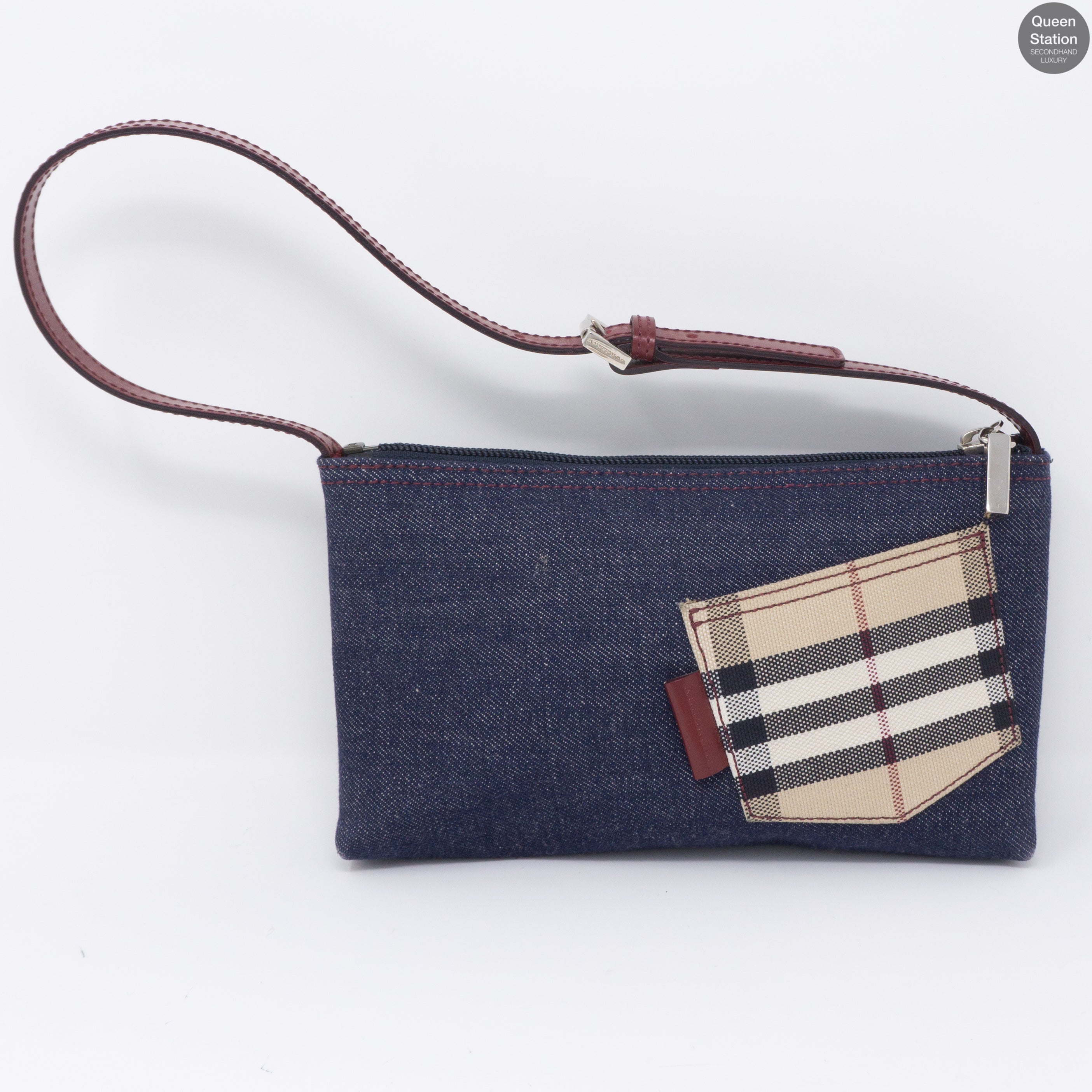 Blue Denim Mini Handbag