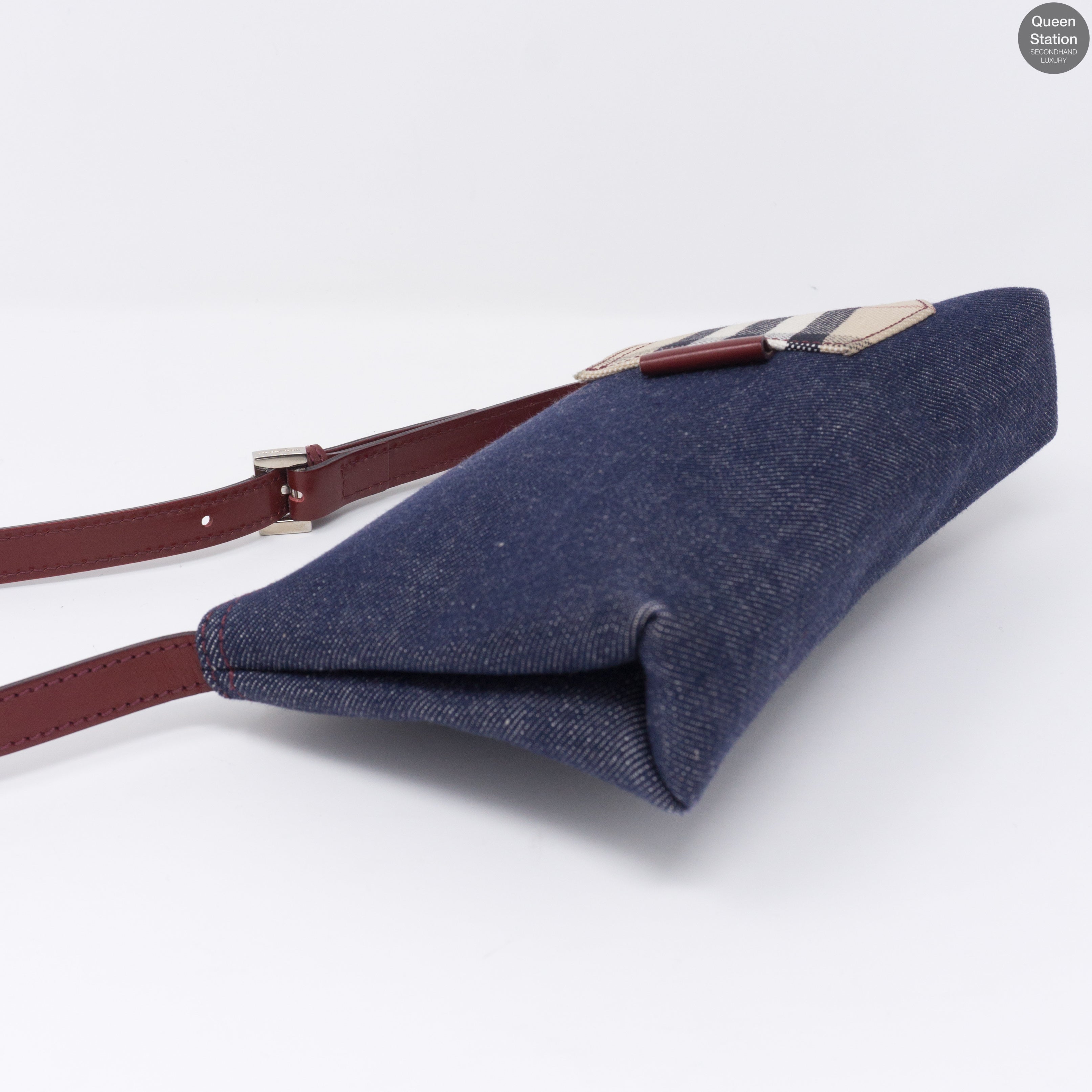 Blue Denim Mini Handbag