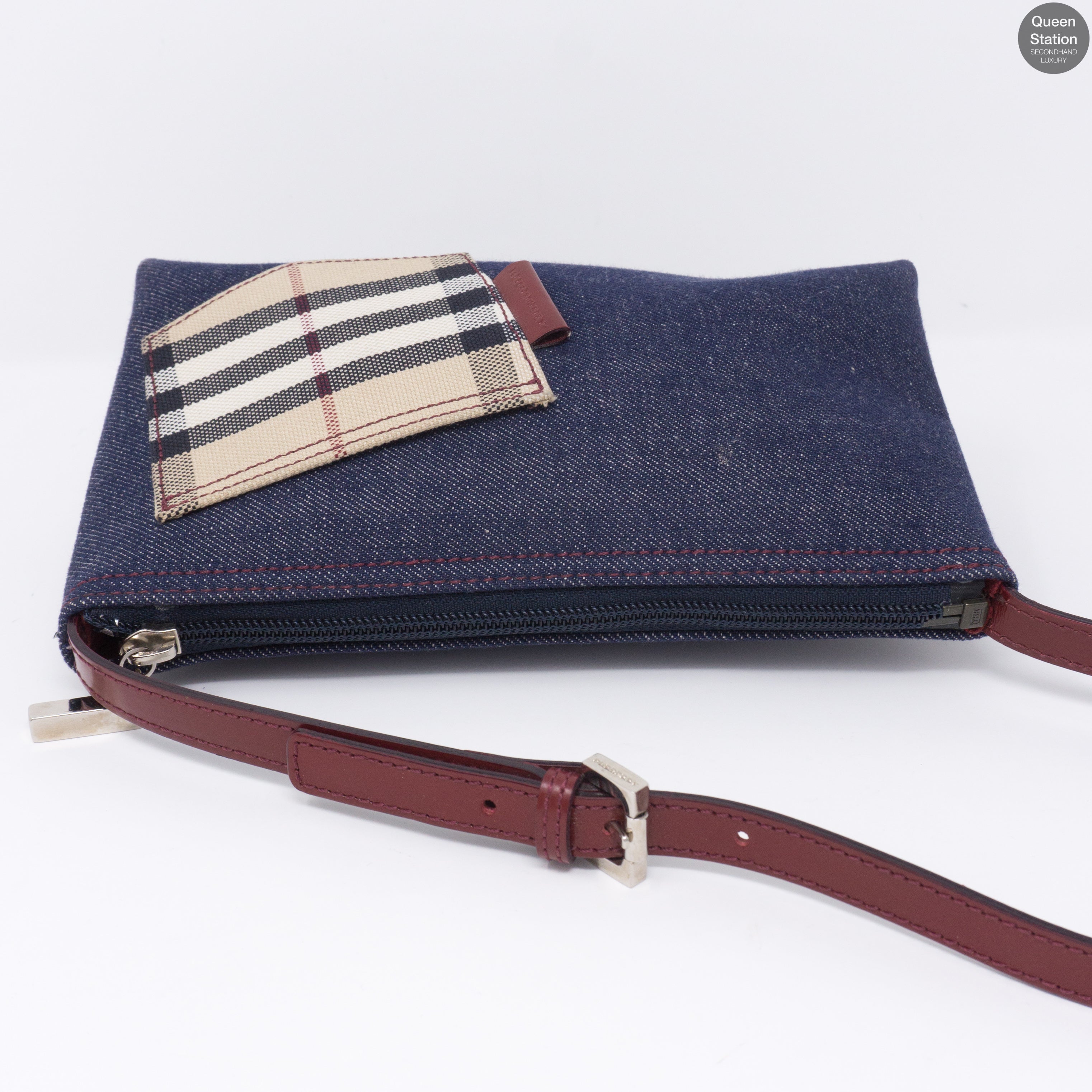 Blue Denim Mini Handbag