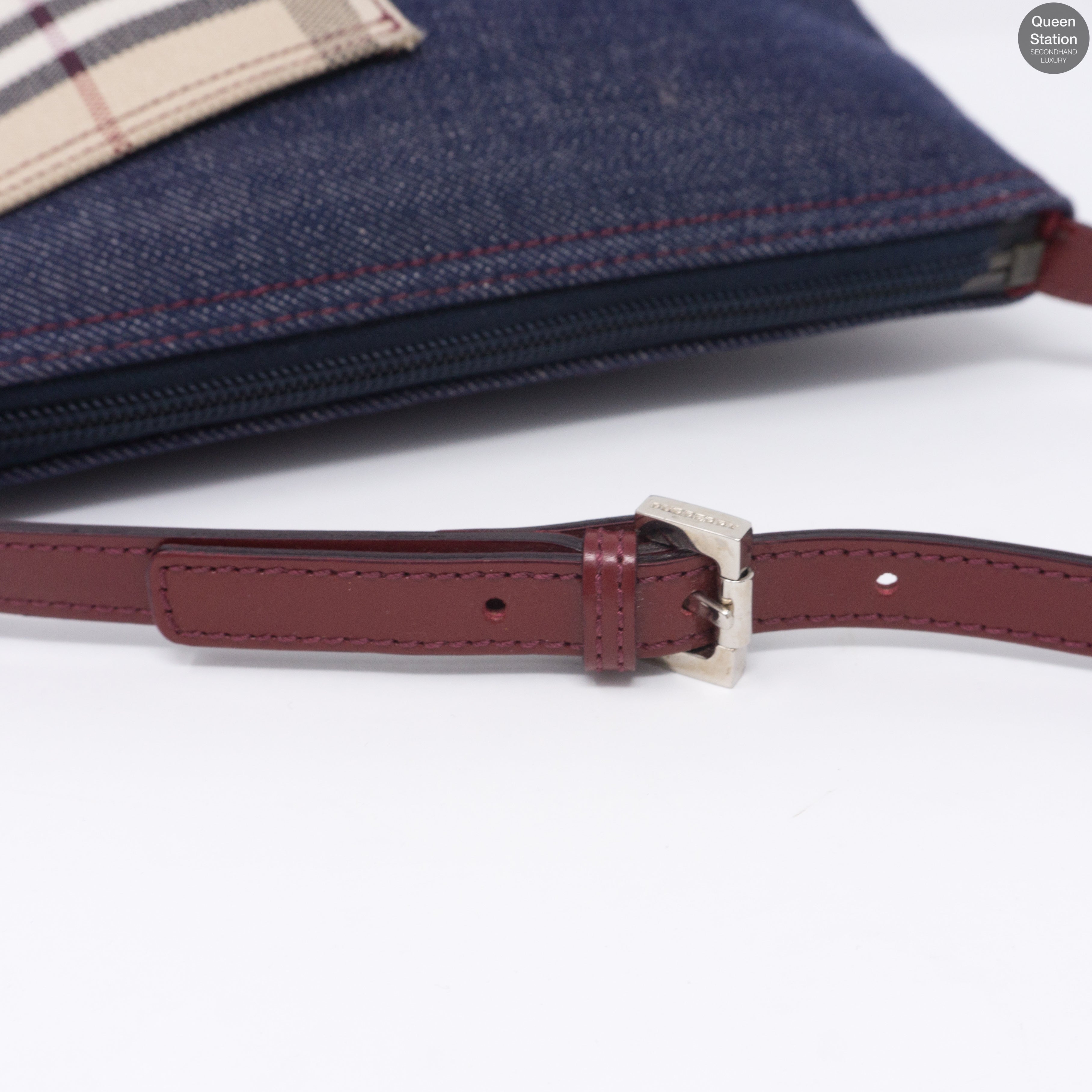 Blue Denim Mini Handbag