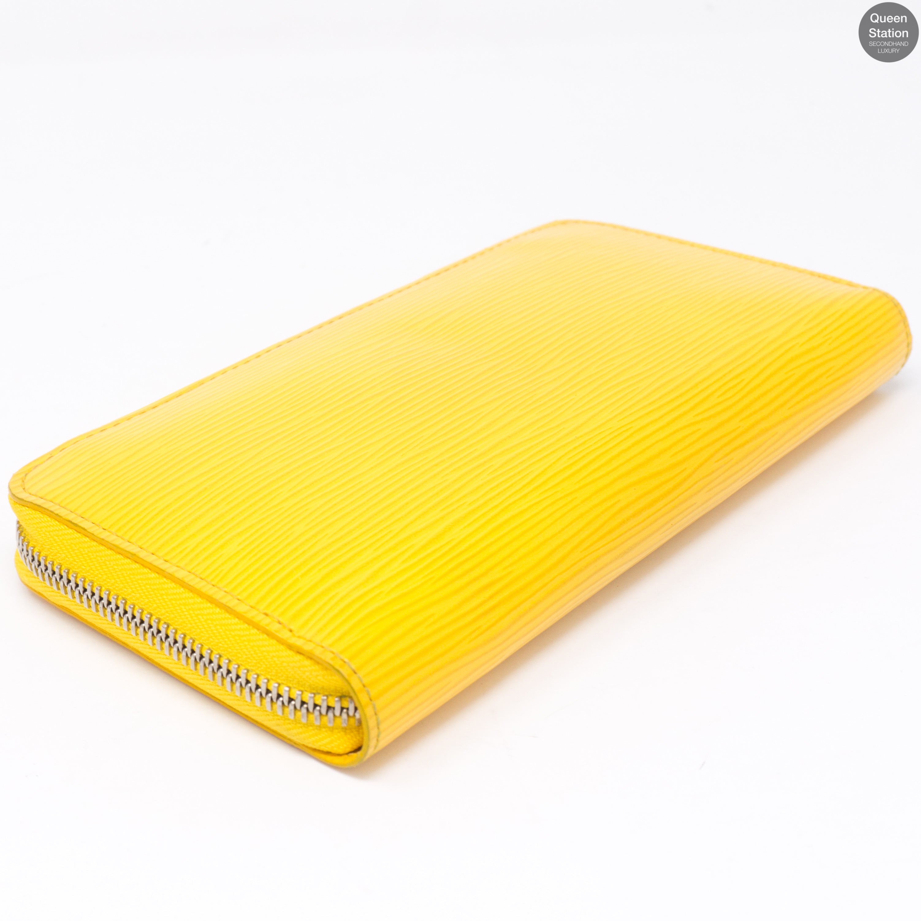 Zippy Yellow Epi Leather Wallet