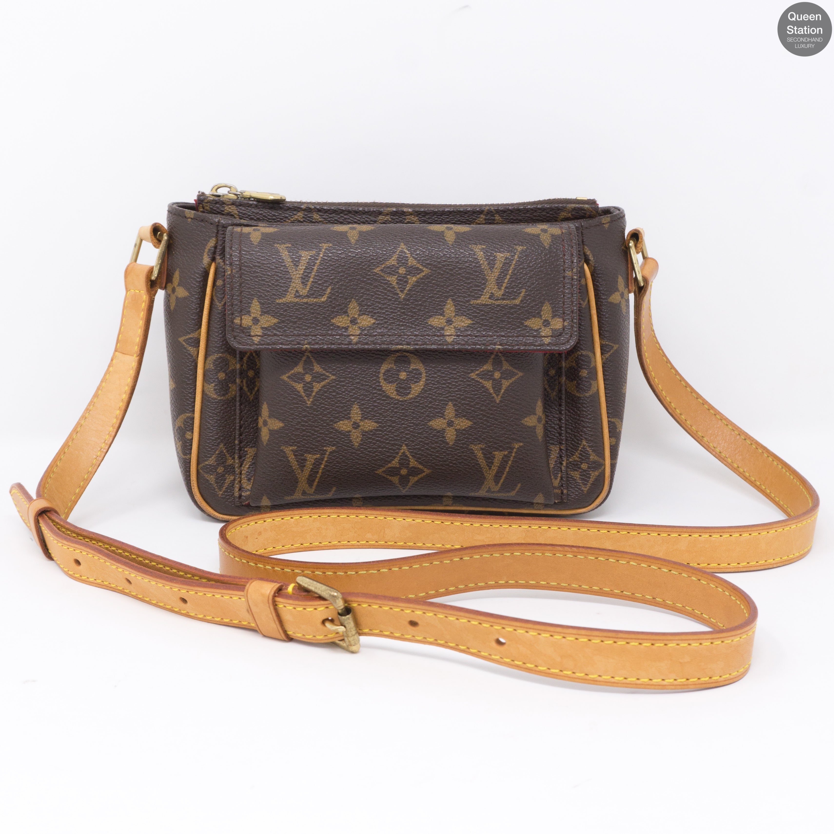 Brown Louis Vuitton Monogram Viva Cite PM Crossbody Bag